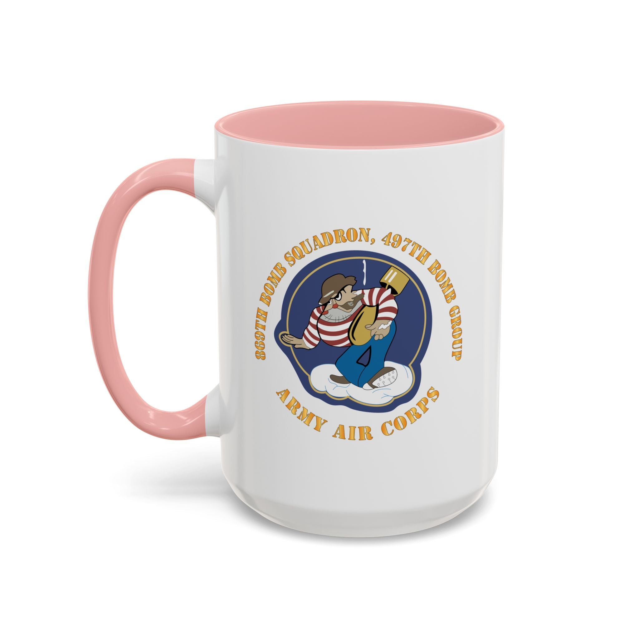 Accent Coffee Mug - AAC - 869th Bomb Squadron, 497th Bomb Group X 300