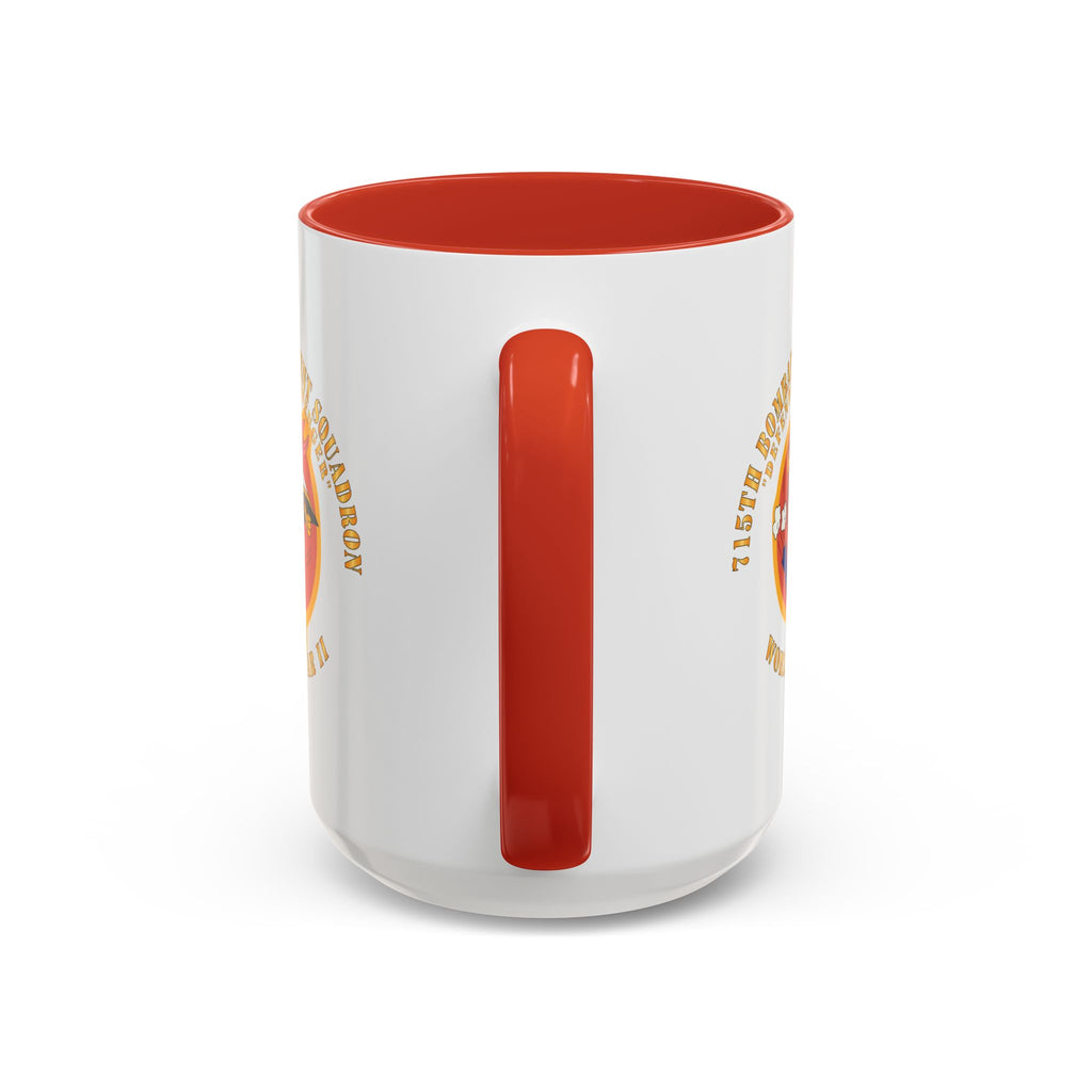Accent Coffee Mug - ACC - 715th  Bombardment Squadron - Defender, Avenger - World War II X 300