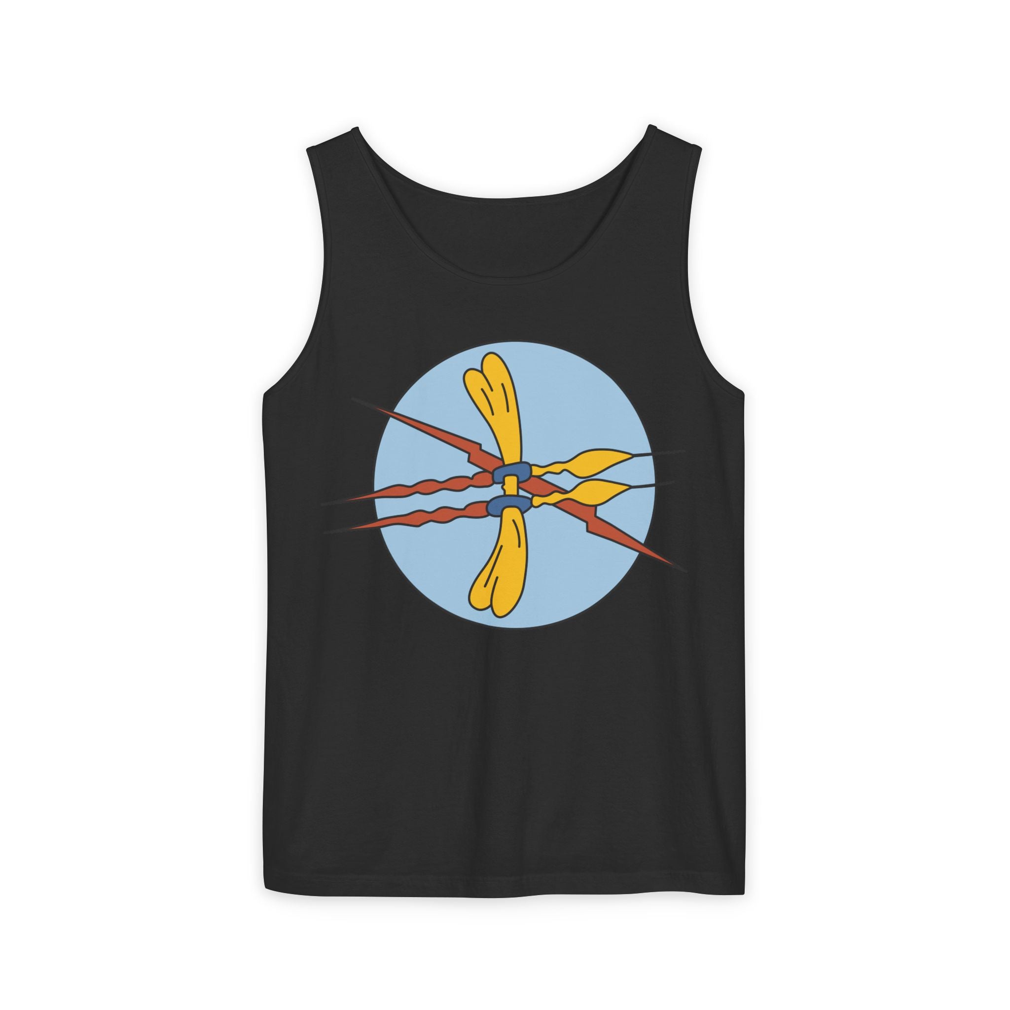 Unisex Garment-Dyed Tank Top - AAC - 332nd Bomb Squadron WWII wo txt X 300