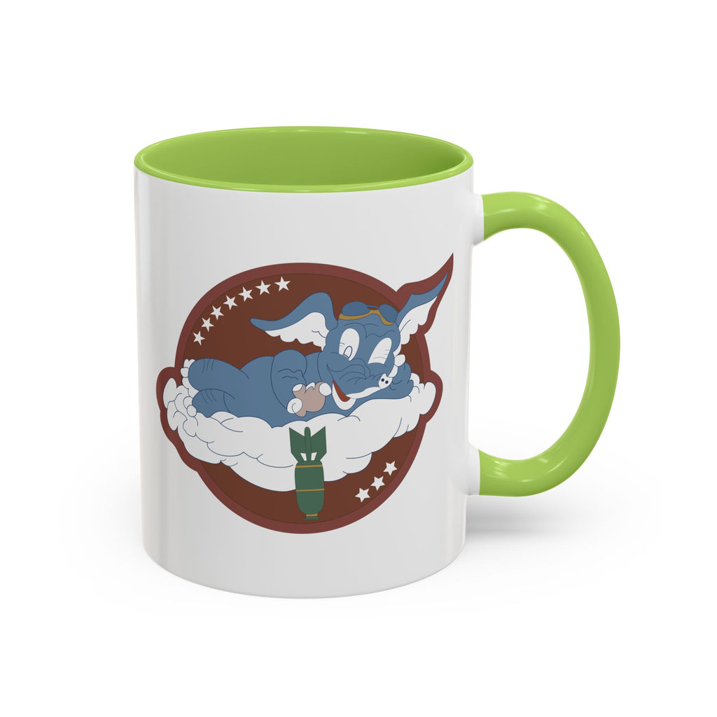 Accent Coffee Mug - AAC - 873rd Bomb Squadron, 498th Bomb Group - 20th AAF wo Txt X 300