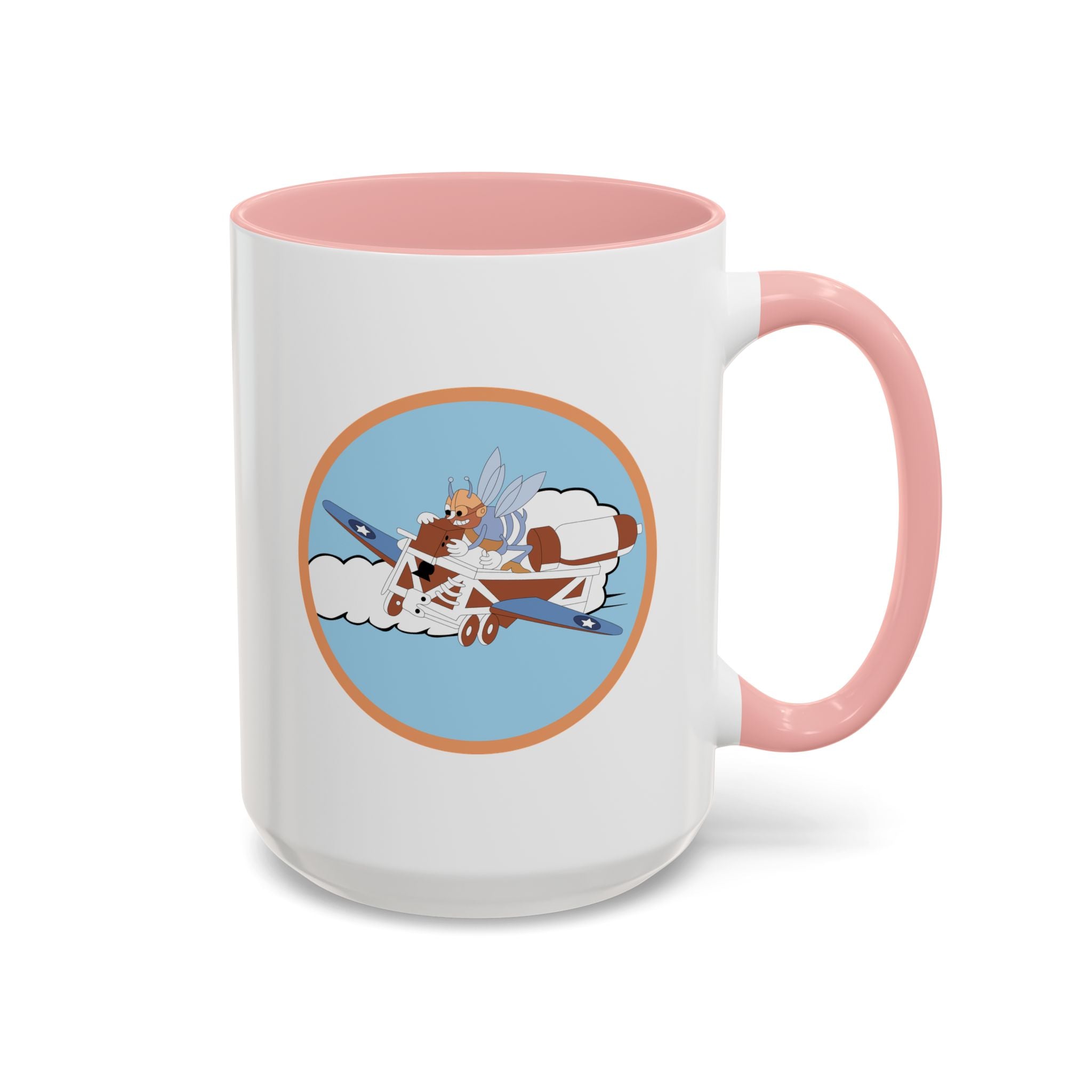 Accent Coffee Mug - AAC - 782nd Bomb Squadron, 465th Bomb Group - 15th AF wo Txt X 300