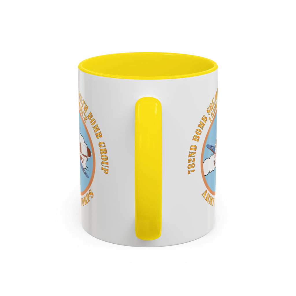 Accent Coffee Mug - AAC - 782nd Bomb Squadron, 465th Bomb Group - 15th AF X 300