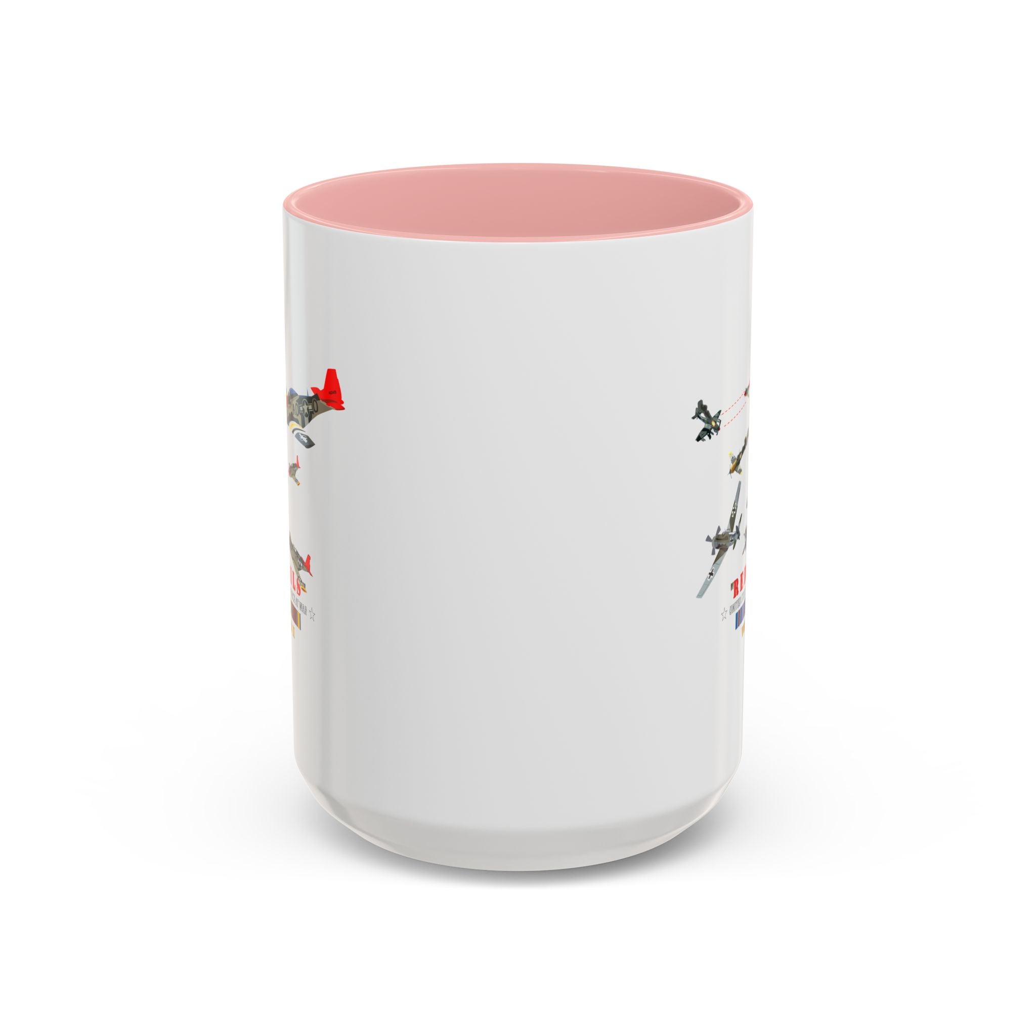 Accent Coffee Mug - Army - AAC - 332nd Fighter Group - Red Tails - At War