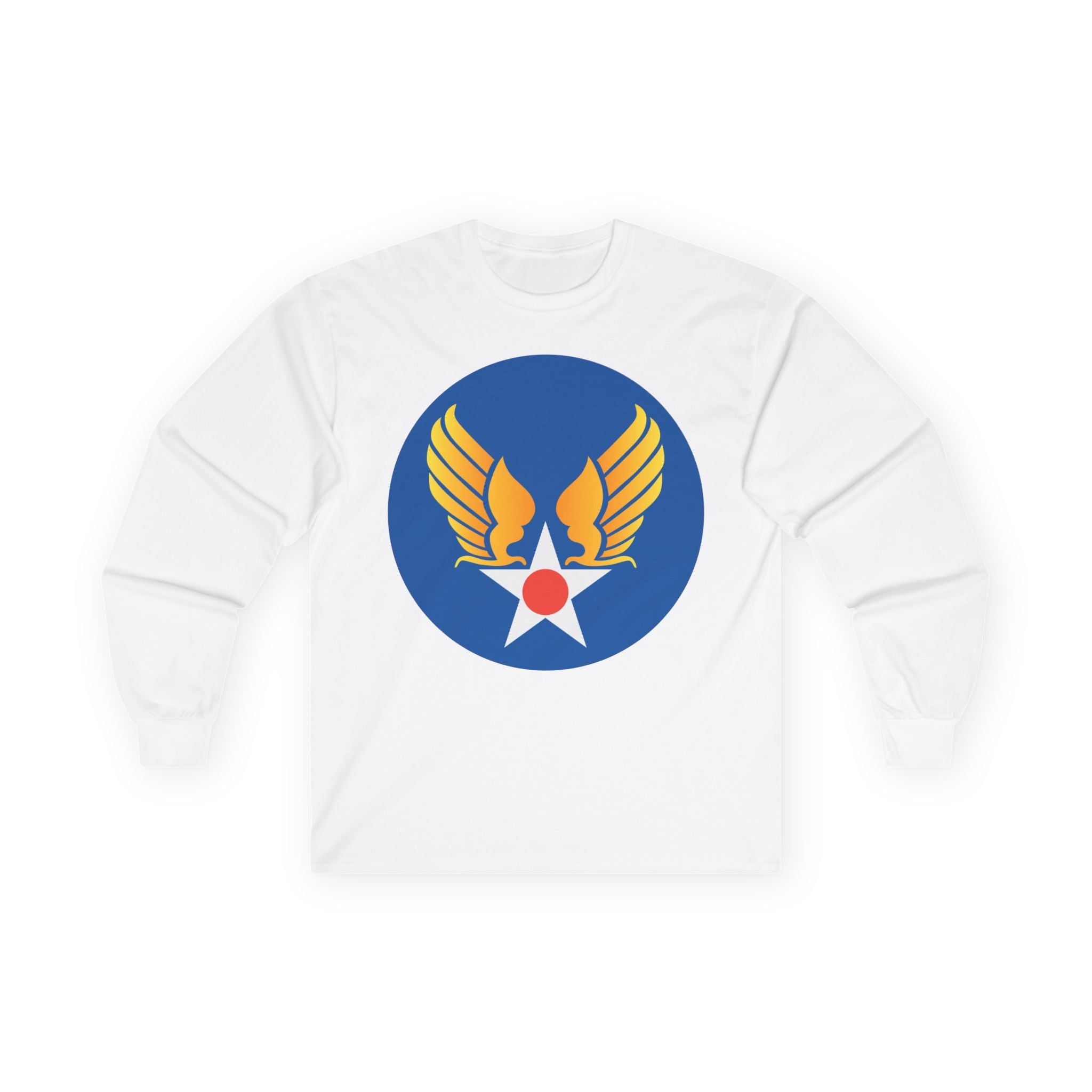 Unisex Long Sleeve Tee - SSI - AAC - 1st Army Air Force wo Txt X 300