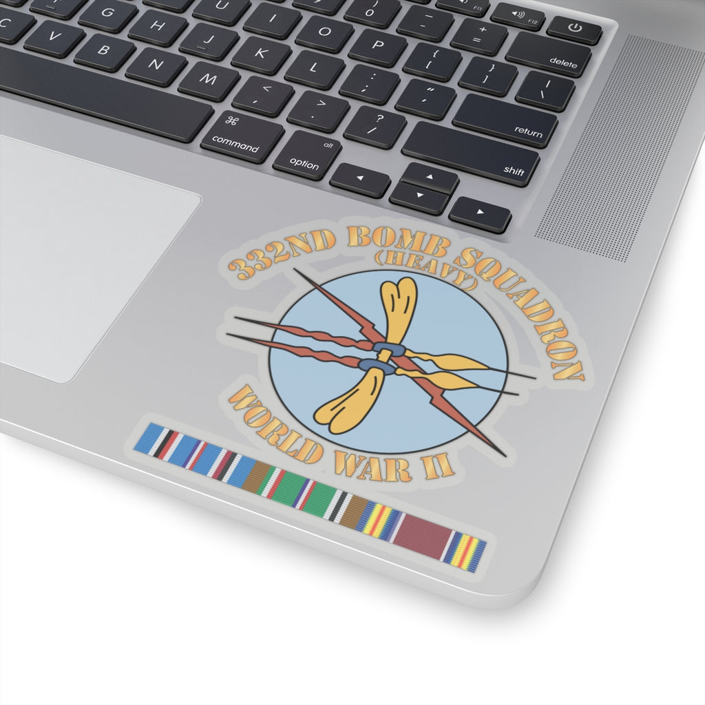 Kiss-Cut Stickers - AAC - 332nd Bomb Squadron WWII w SVC X 300