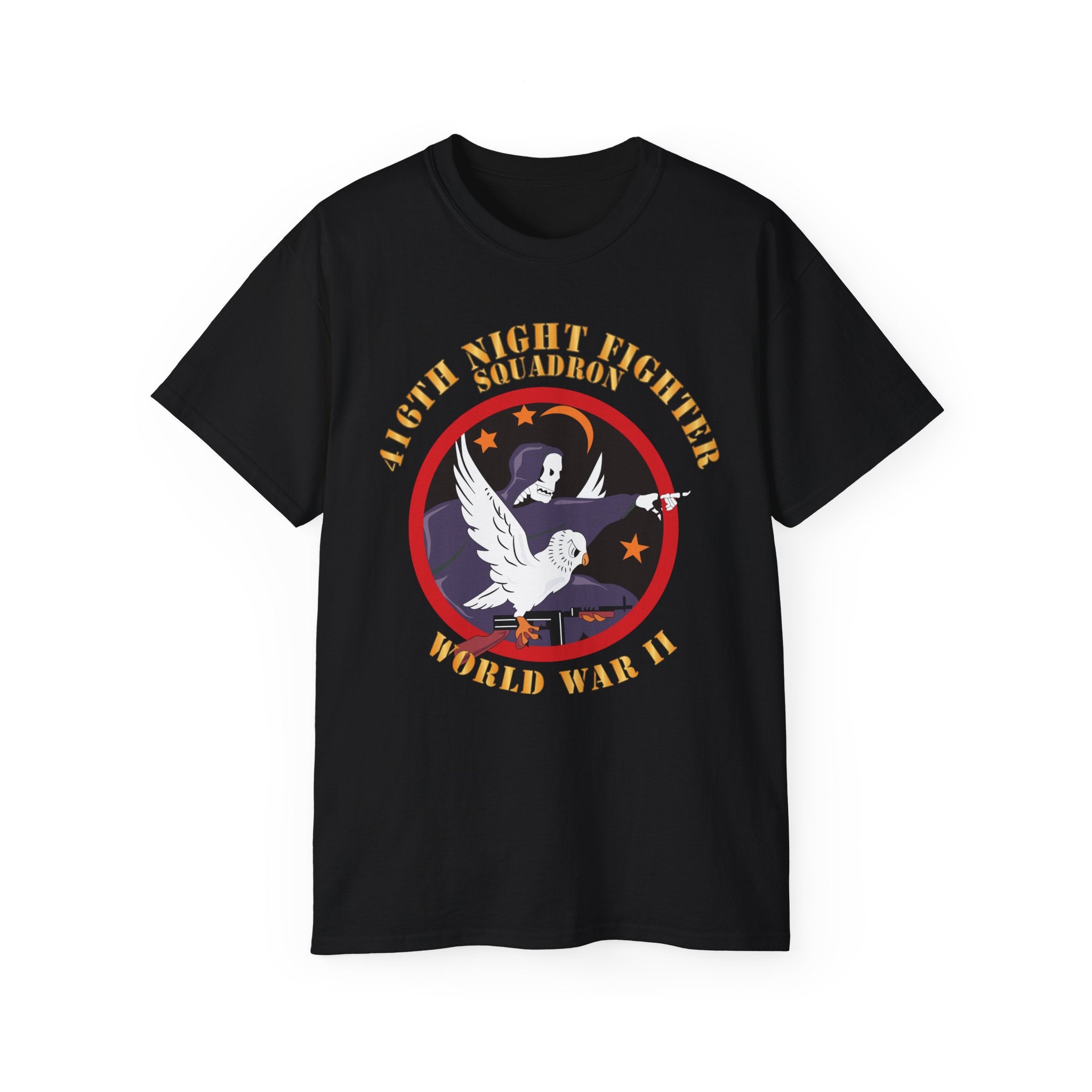 Unisex Ultra Cotton Tee - AAC - 416th Night Fighter Squadron - WWII X 300