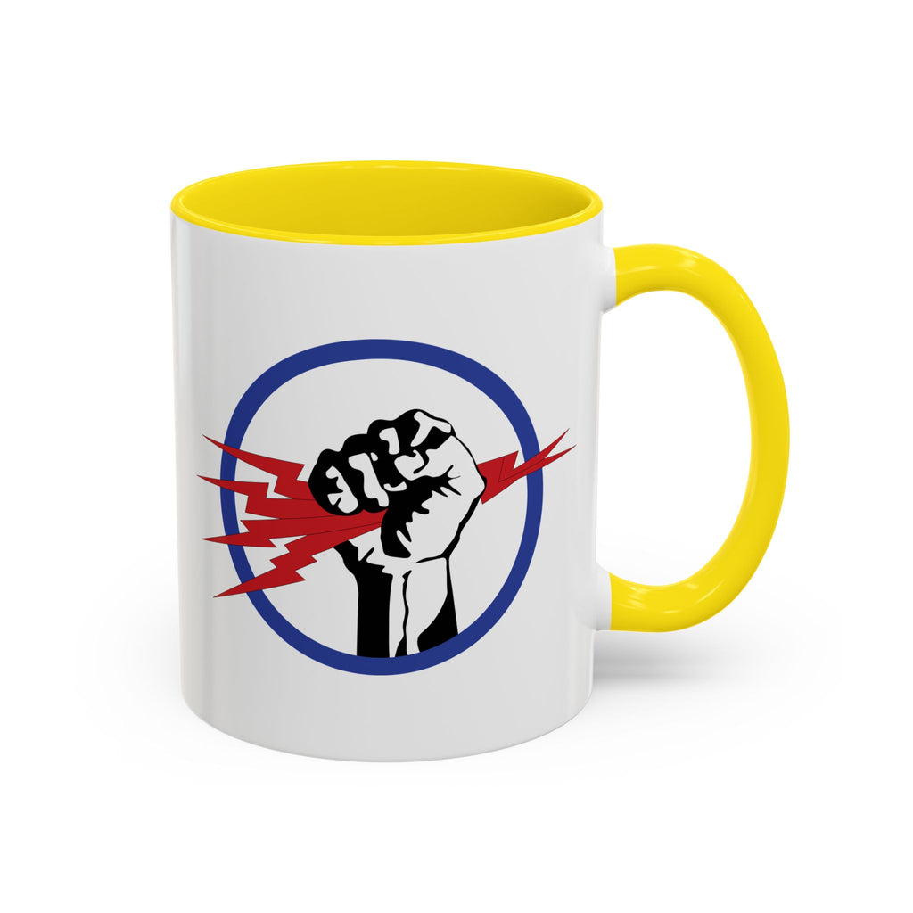 Accent Coffee Mug - AAC - 827th Bomb Squadron, 484th Bomb Group - 15th AAF wo Txt X 300