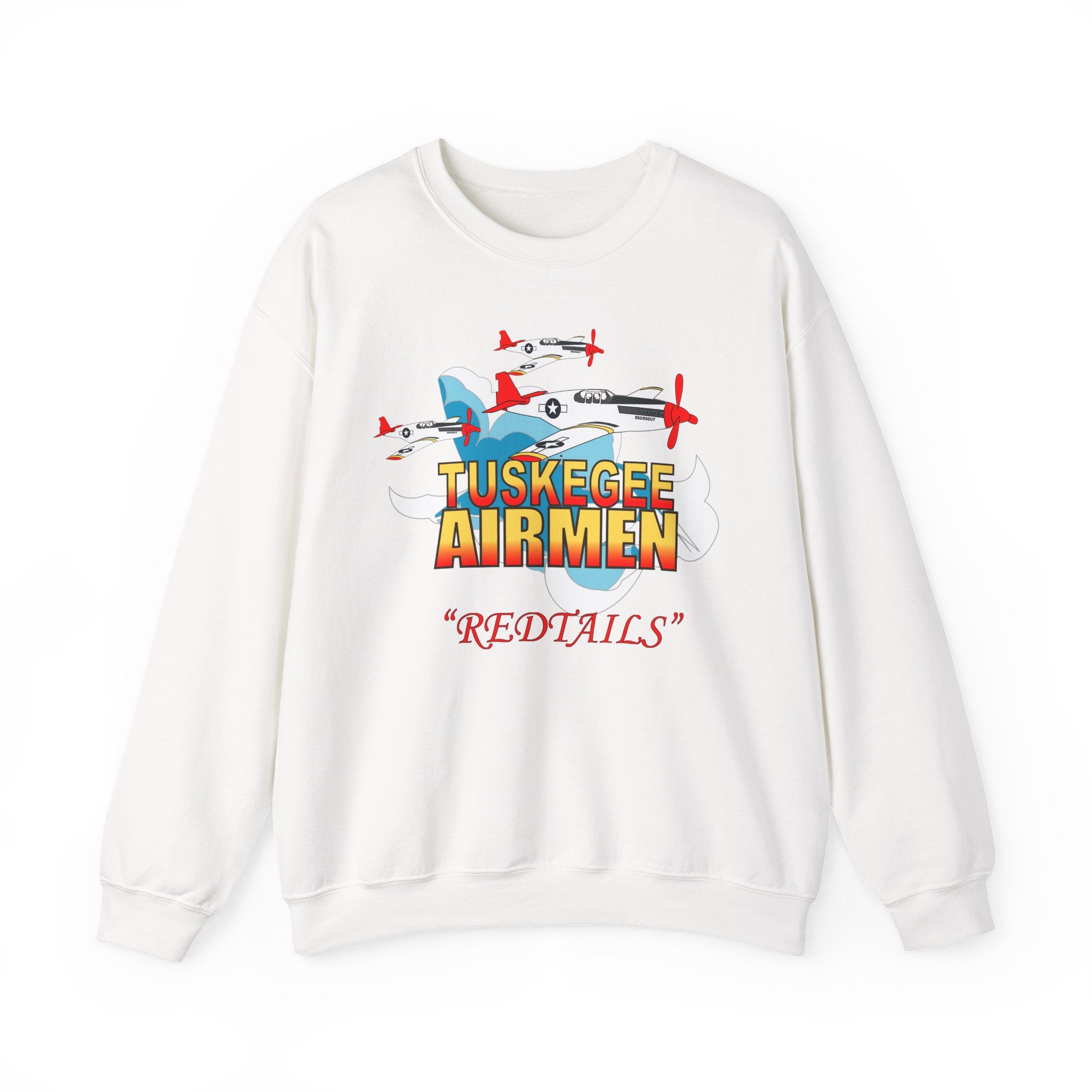 Crewneck Sweatshirt - Army Air Corp - Tuskegee Airmen - Redtails - 3AC - X 300