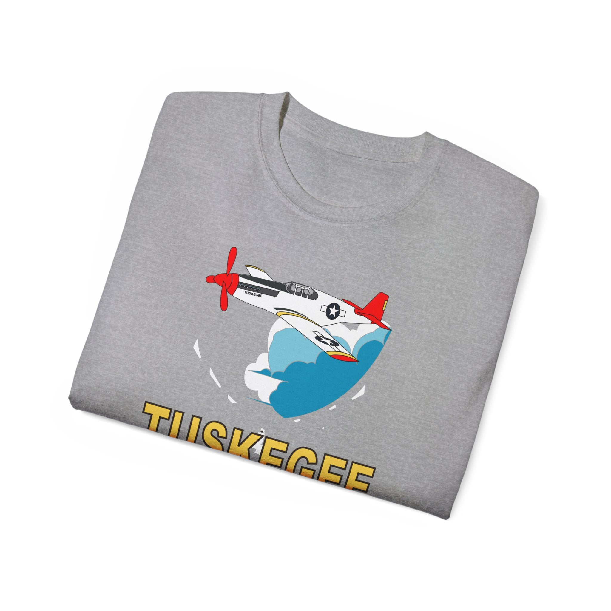 Unisex Ultra Cotton Tee - Army Air Corp - Tuskegee Airmen - Redtails - AC - X 300