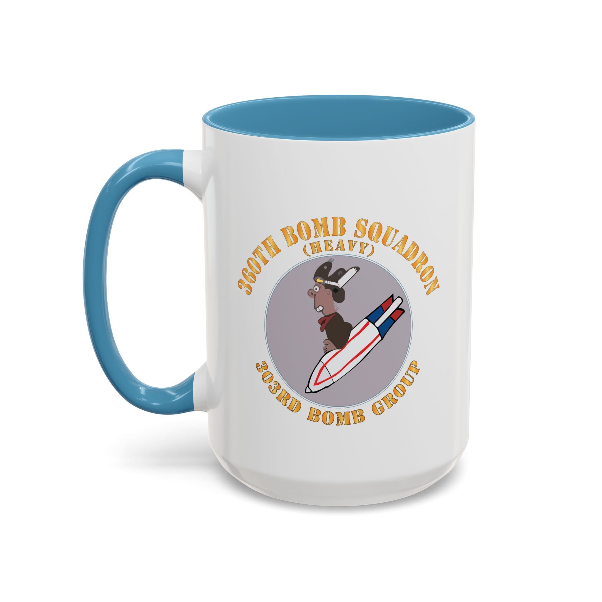 Accent Coffee Mug - AAC - 360th Bomb Squadron - 303rd BG - WWII X 300