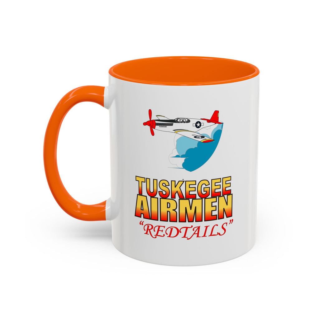 Accent Coffee Mug - Army Air Corp - Tuskegee Airmen - Redtails - AC - X 300