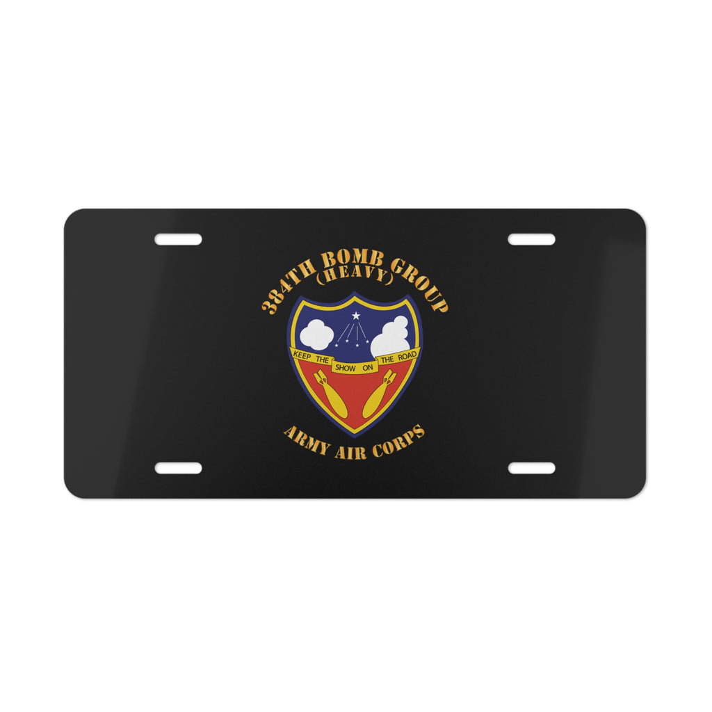 License Plate - AAC - 384th Bomb Group X 300