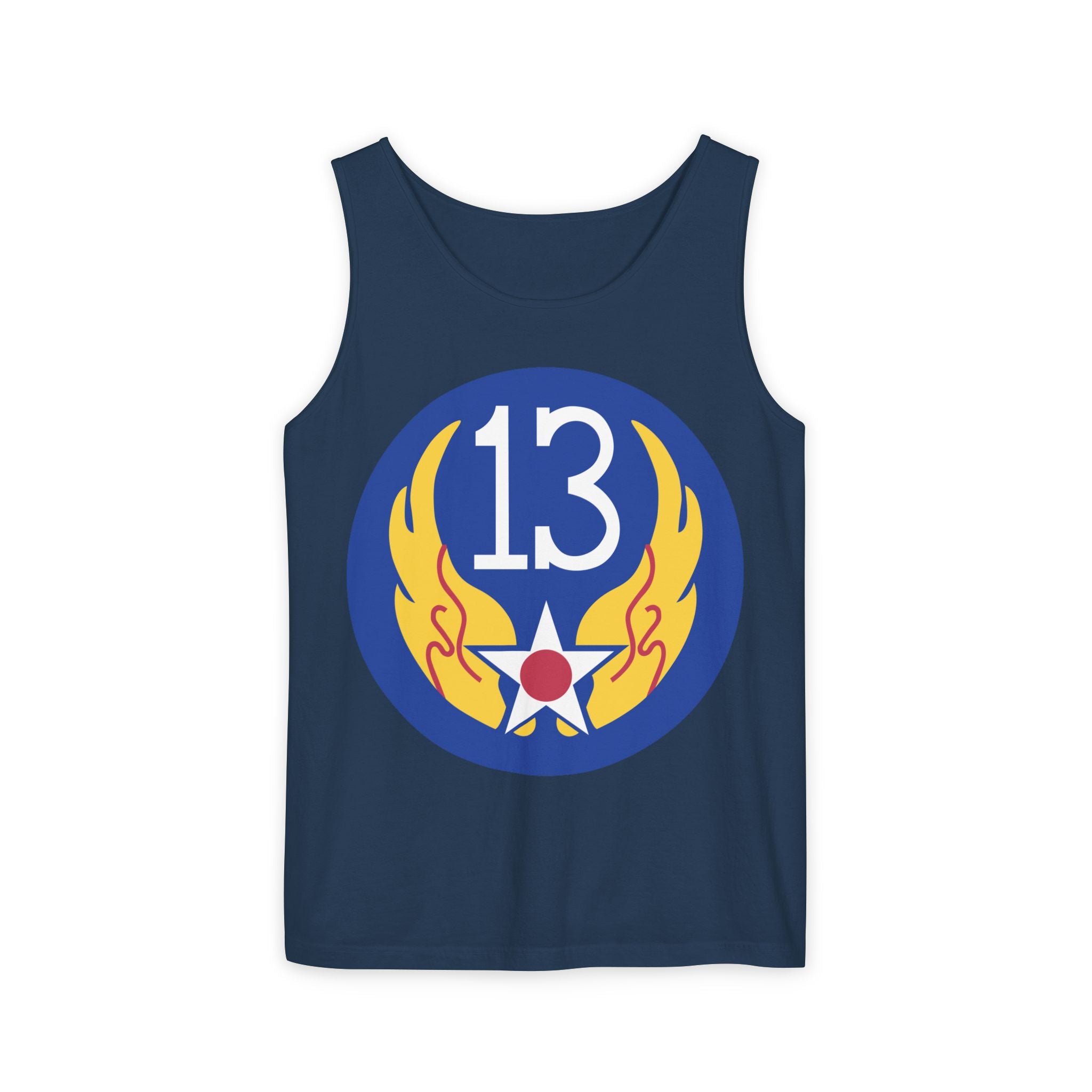 Unisex Garment-Dyed Tank Top - AAC - SSI - 13th Air Force wo Txt X 300