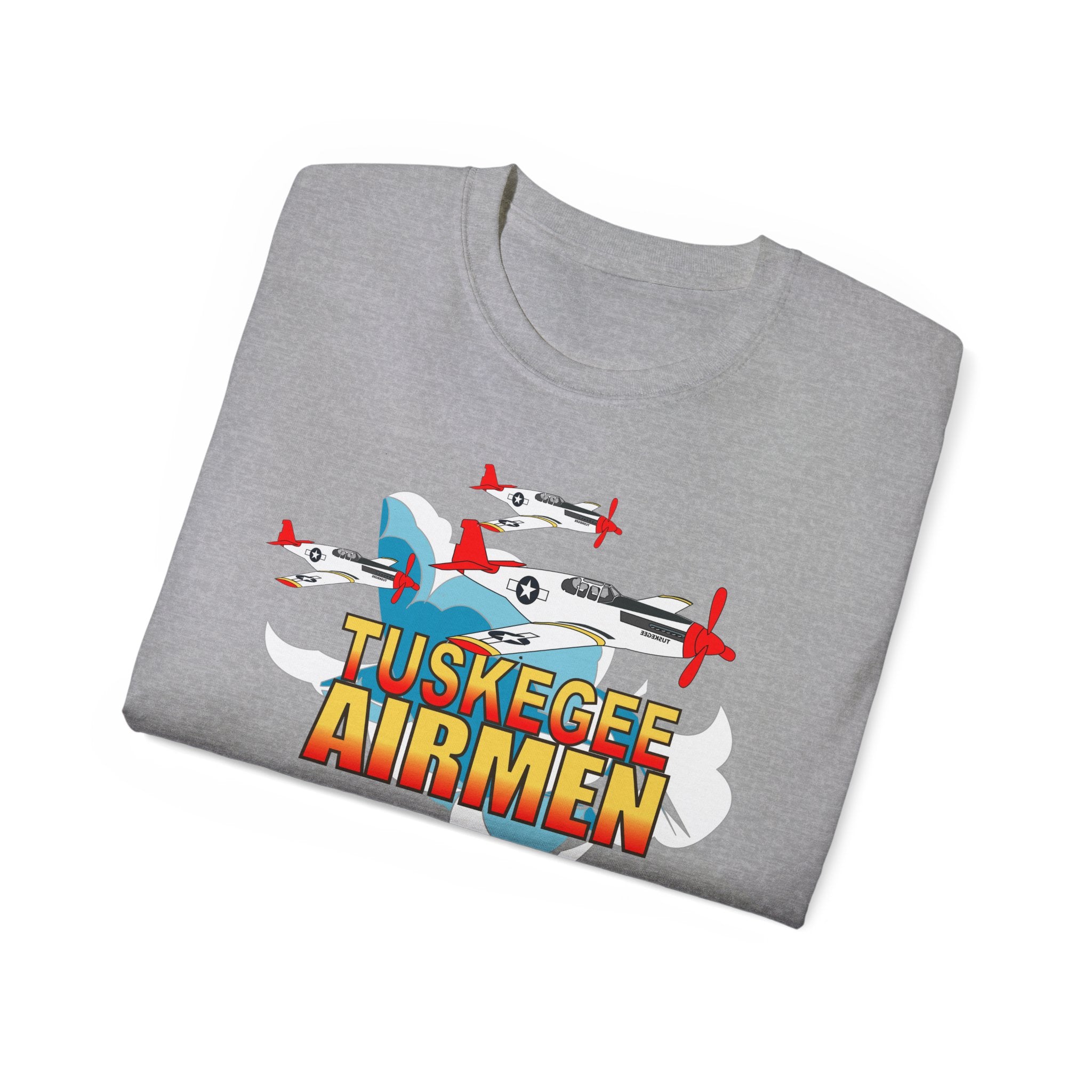 Unisex Ultra Cotton Tee - Army Air Corp - Tuskegee Airmen - Redtails - 3AC - X 300