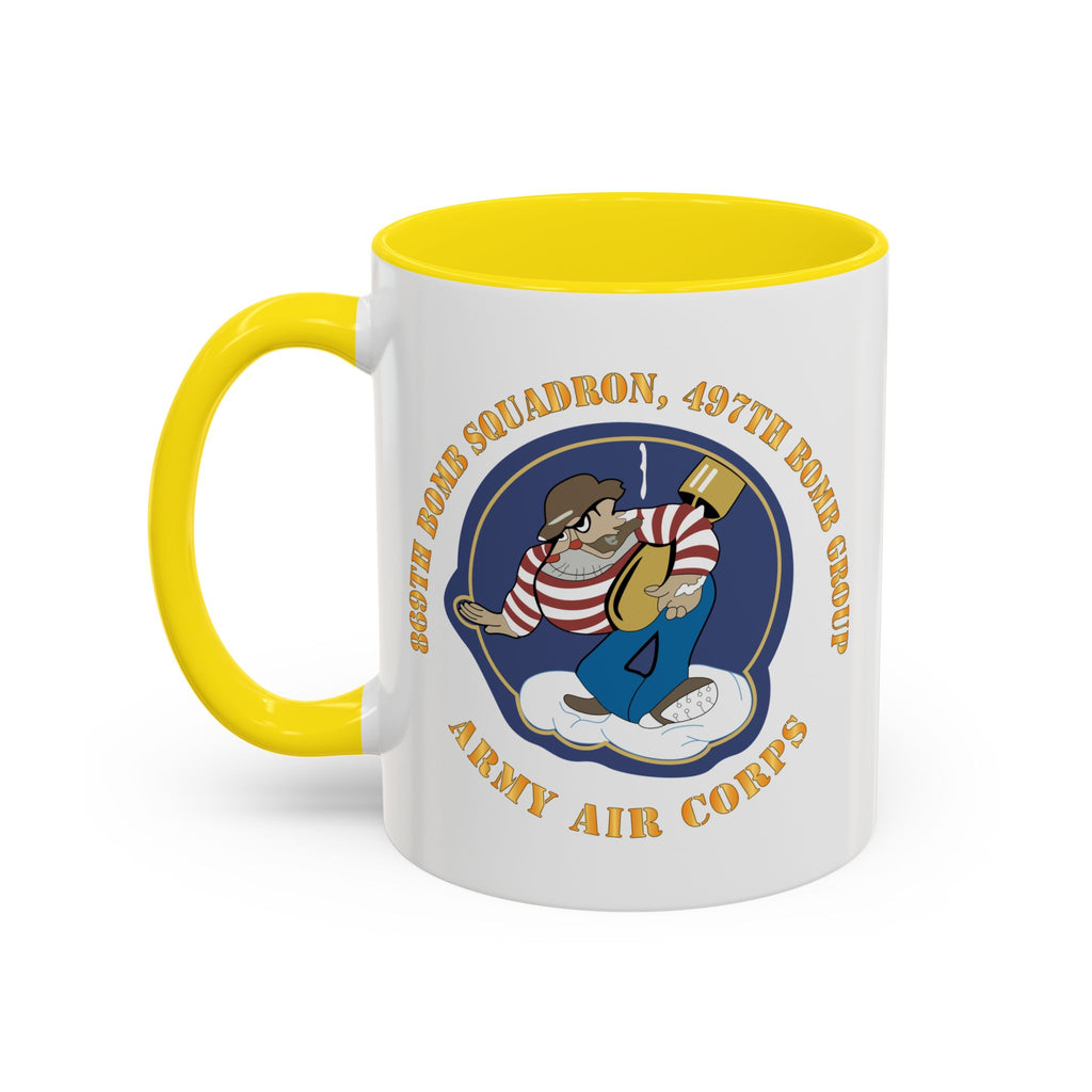 Accent Coffee Mug - AAC - 869th Bomb Squadron, 497th Bomb Group X 300