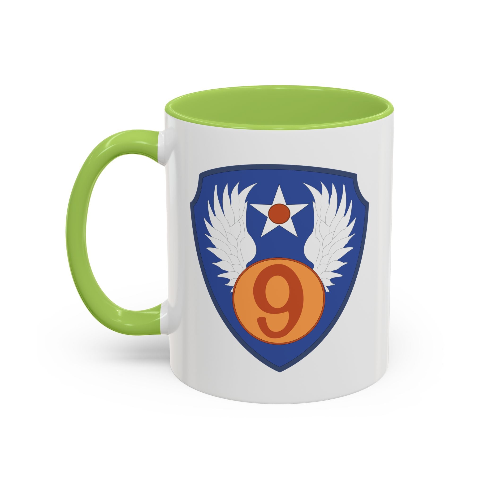 Accent Coffee Mug - AAC - SSI - 9th Air Force wo Txt X 300