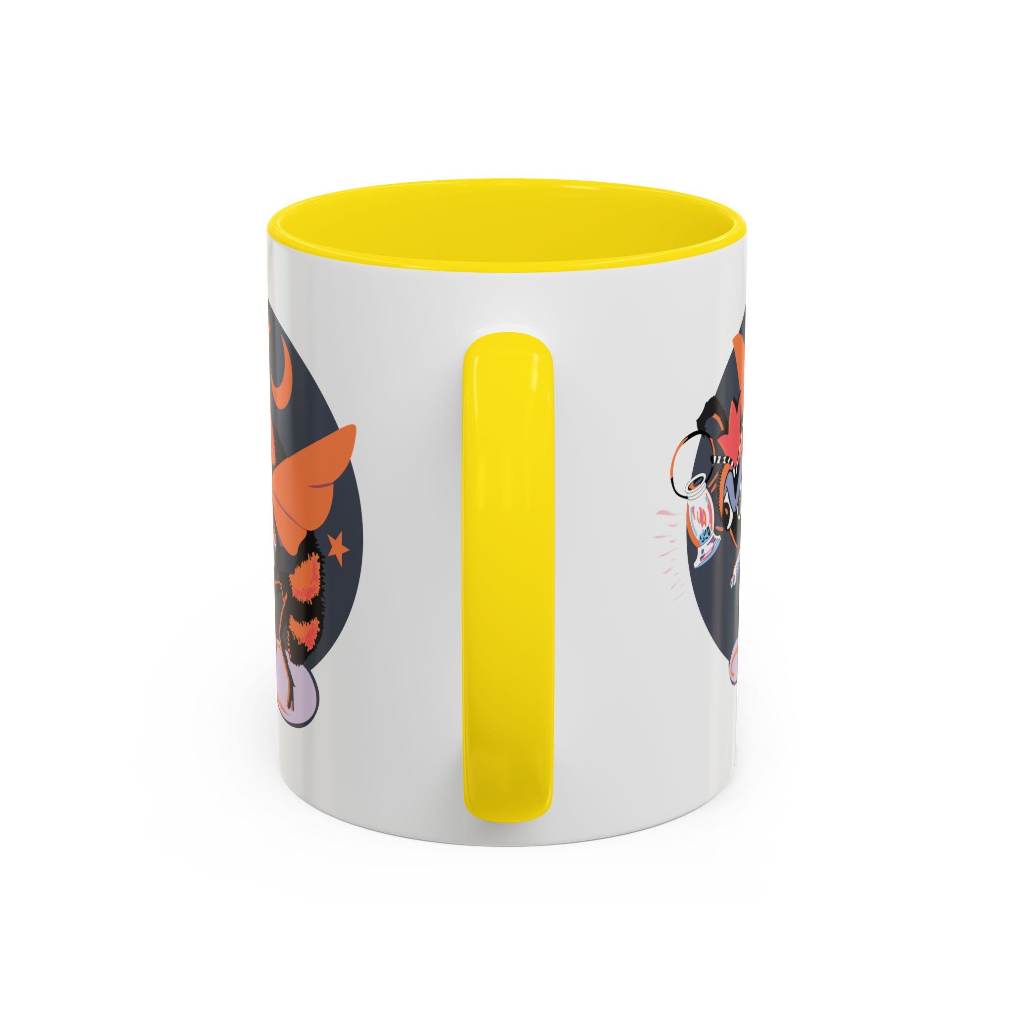 Accent Coffee Mug - AAC - 418th Night Fighter Squadron wo txt X 300