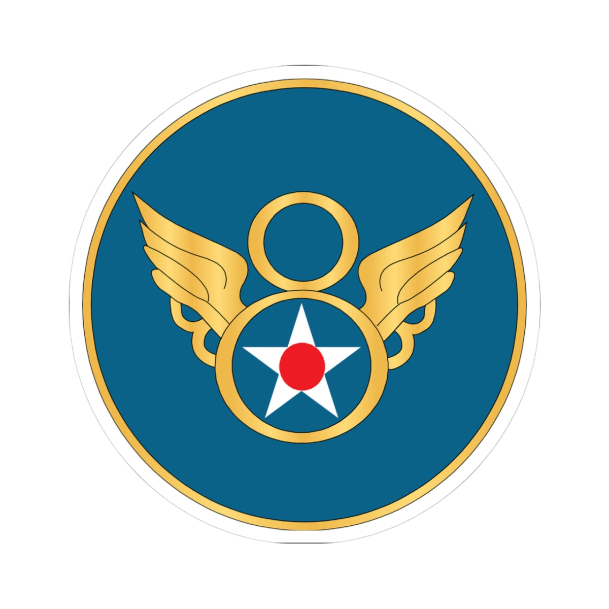 Kiss-Cut Stickers - AAC - 8th Air Force wo Txt X 300