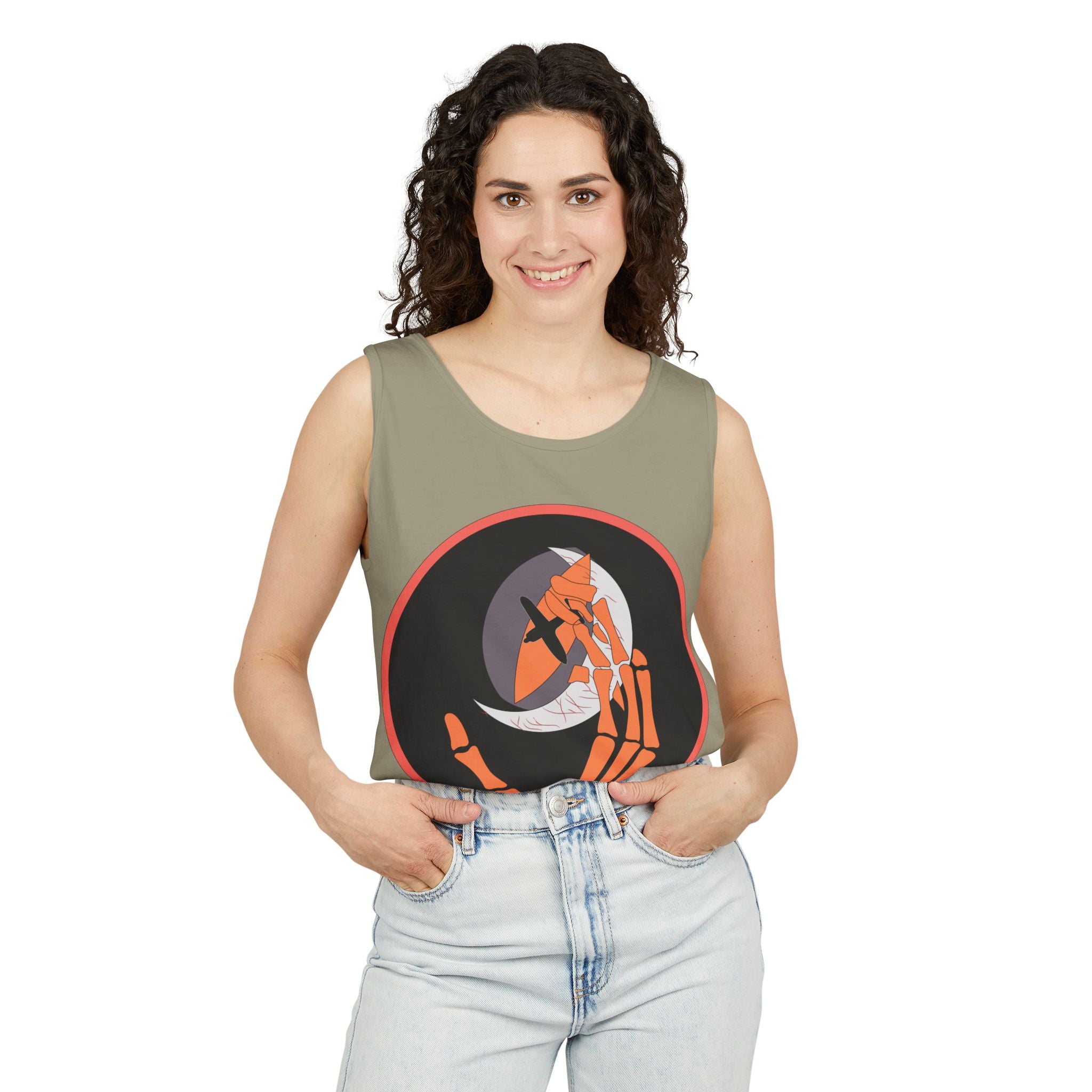 Unisex Garment-Dyed Tank Top - AAC - 426th Night Fighter Squadron wo txt X 300