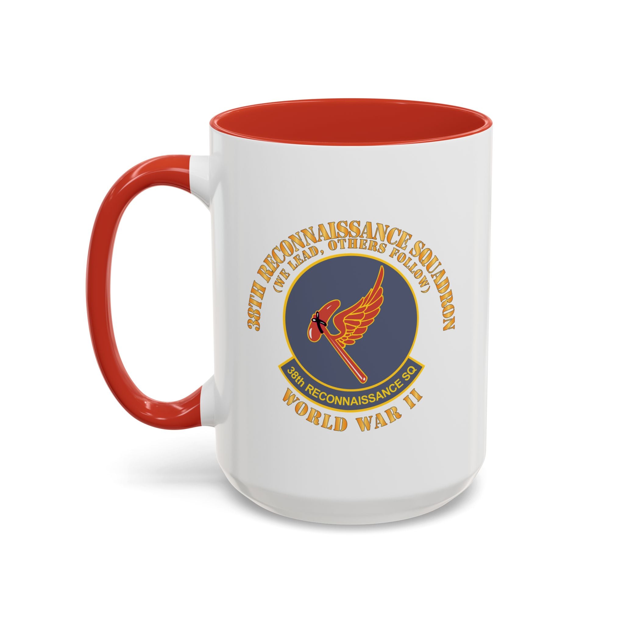 Accent Coffee Mug - AAC - 38th Reconnaissance Squadron - WWII X 300