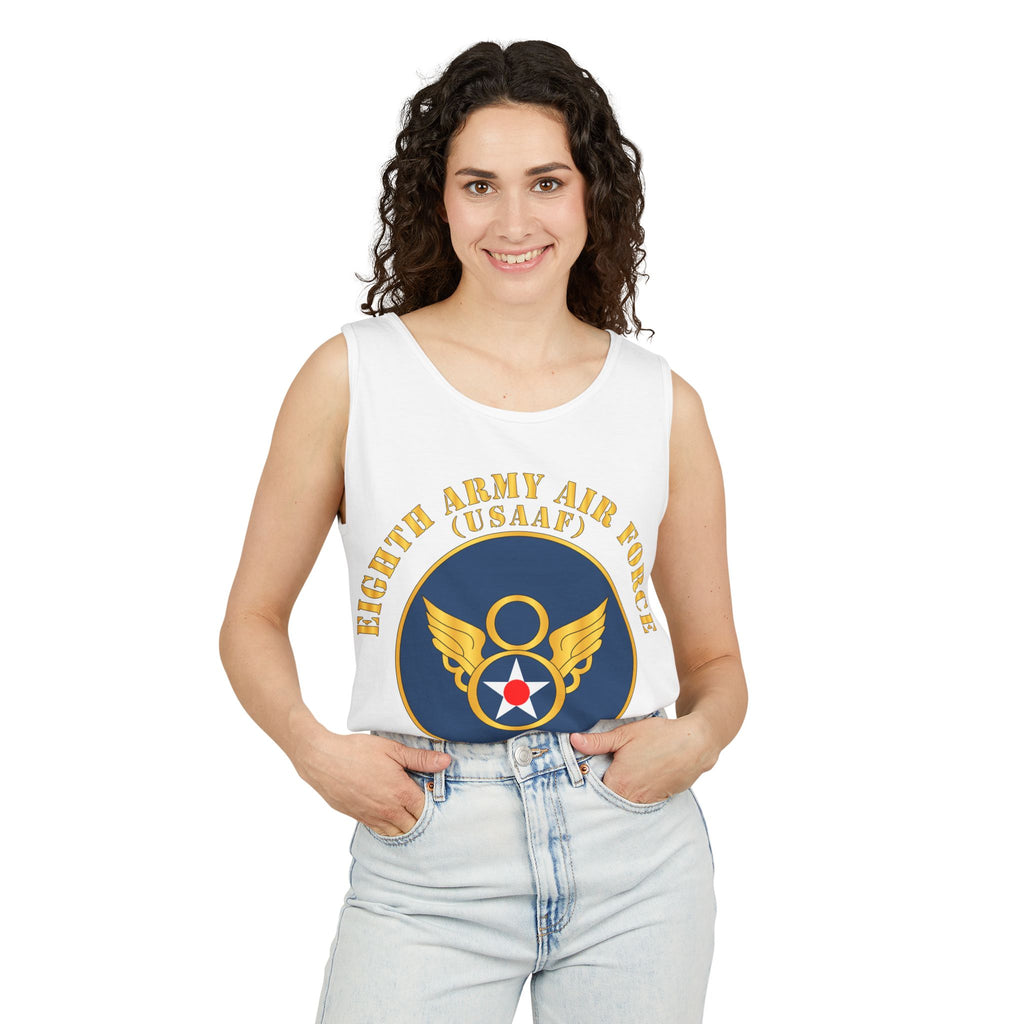 Unisex Garment-Dyed Tank Top - AAC - 8th Air Force - WWII - USAAF x 300