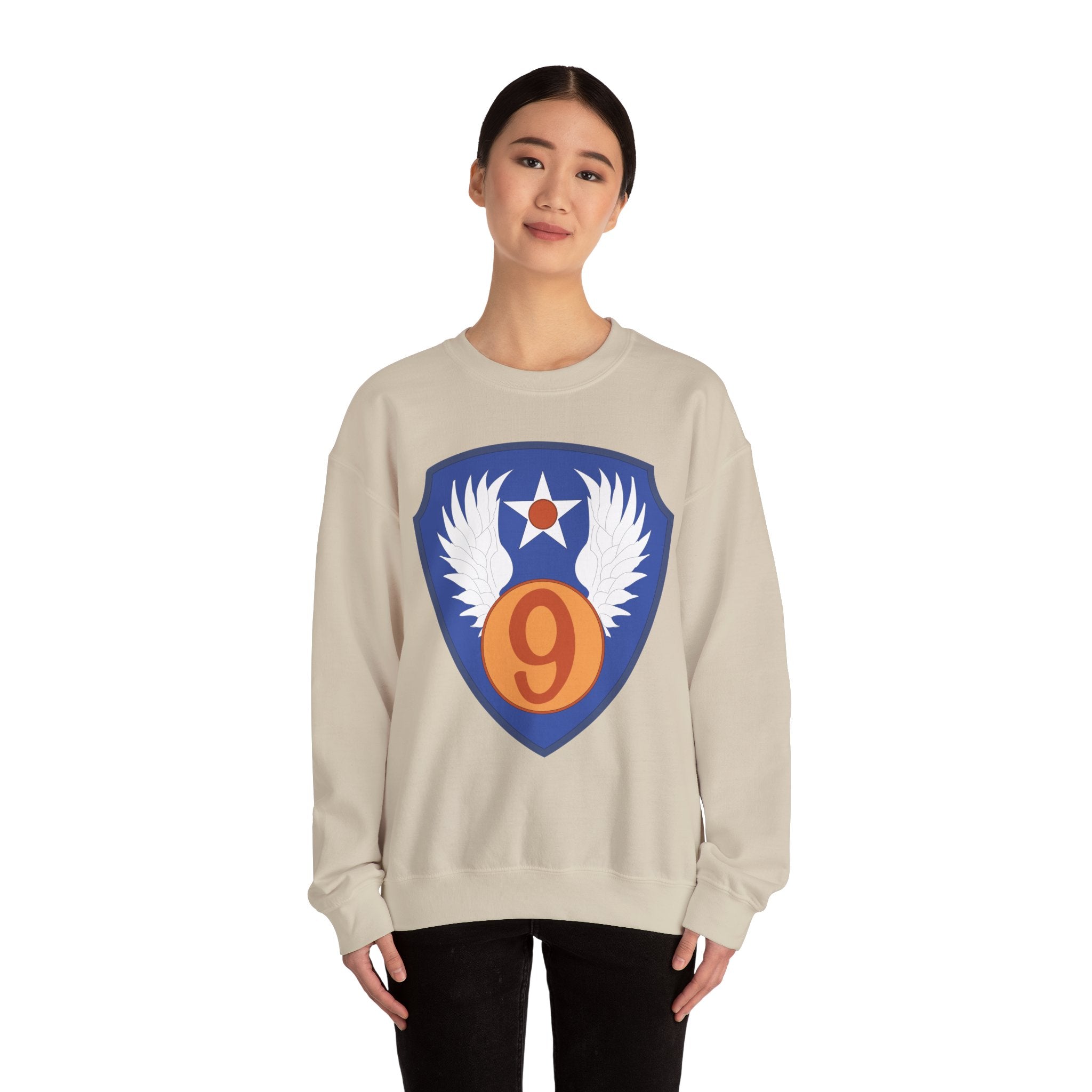Crewneck Sweatshirt - AAC - SSI - 9th Air Force wo Txt X 300
