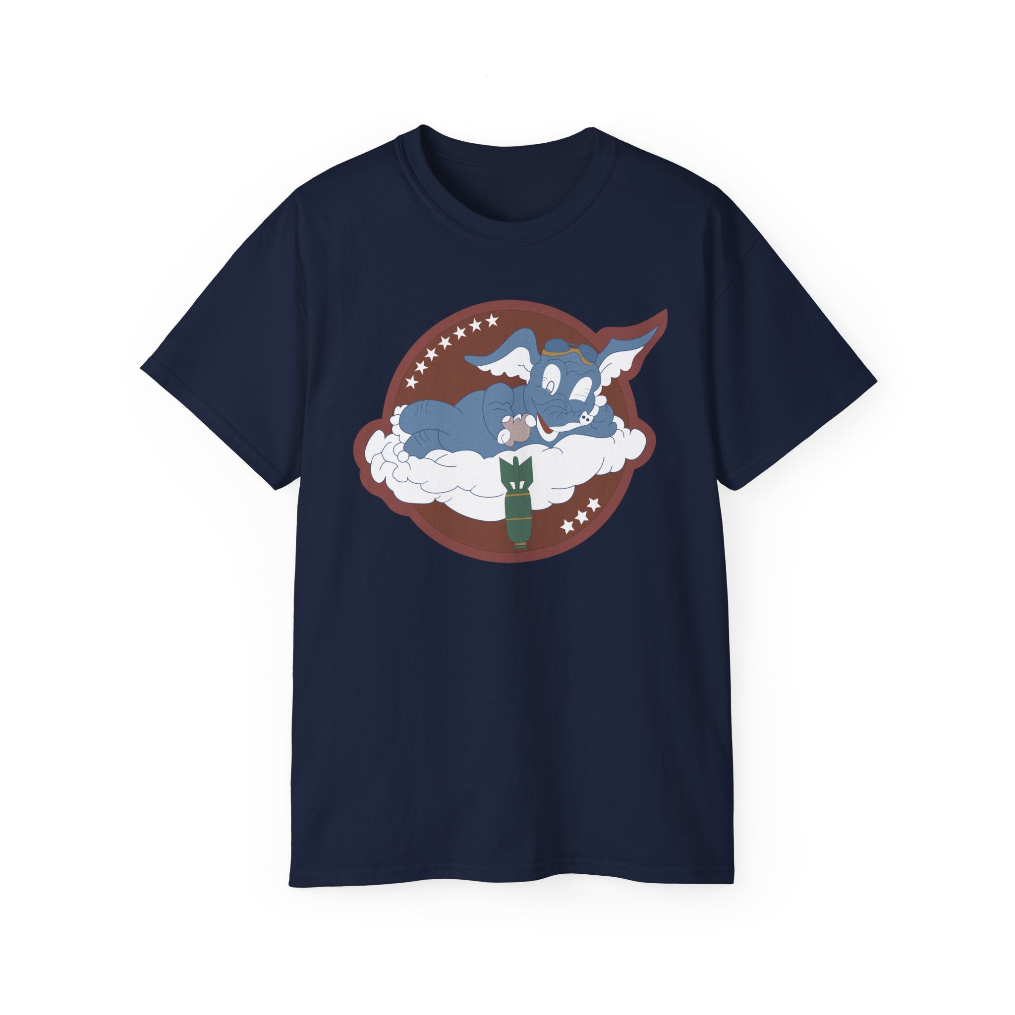 Unisex Ultra Cotton Tee - AAC - 873rd Bomb Squadron, 498th Bomb Group - 20th AAF wo Txt X 300