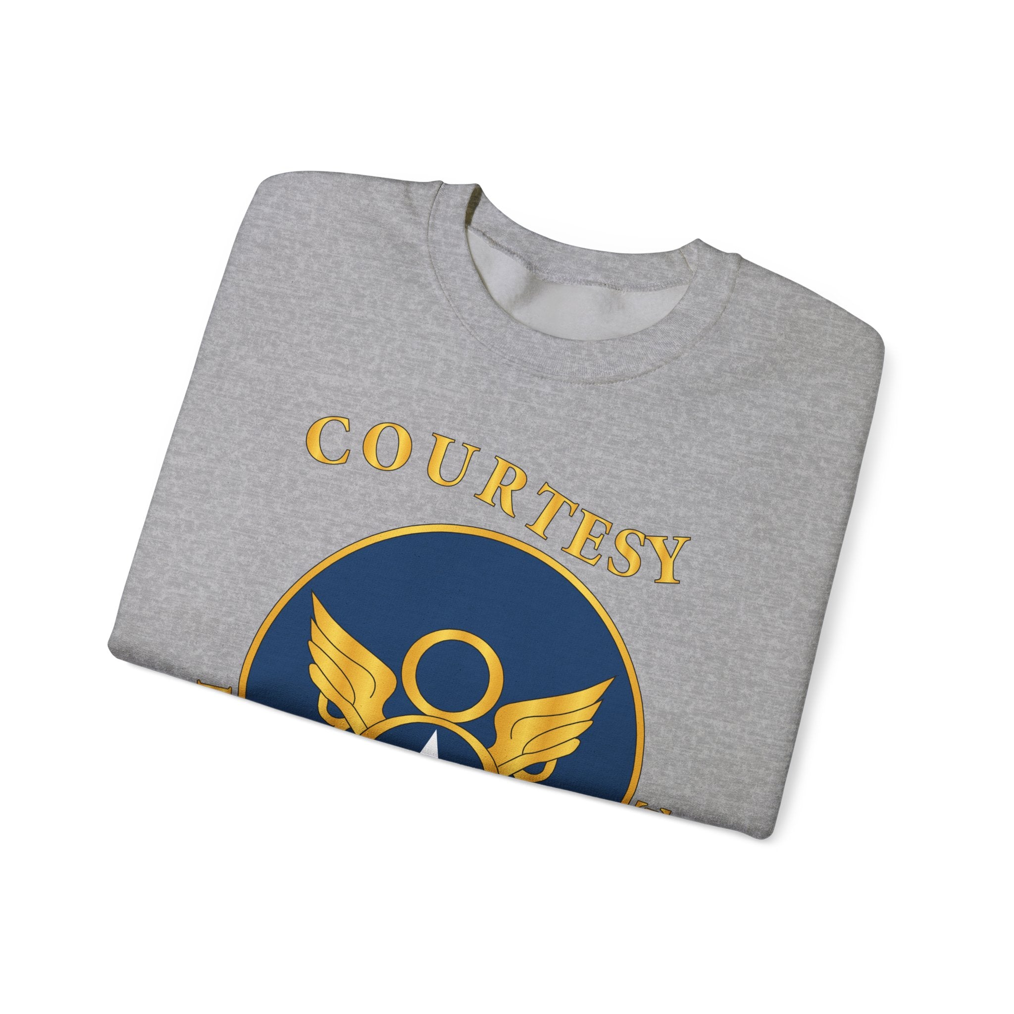 Crewneck Sweatshirt - AAC - 8th Air Force - WWII - Courtesy 8 AAF x 300