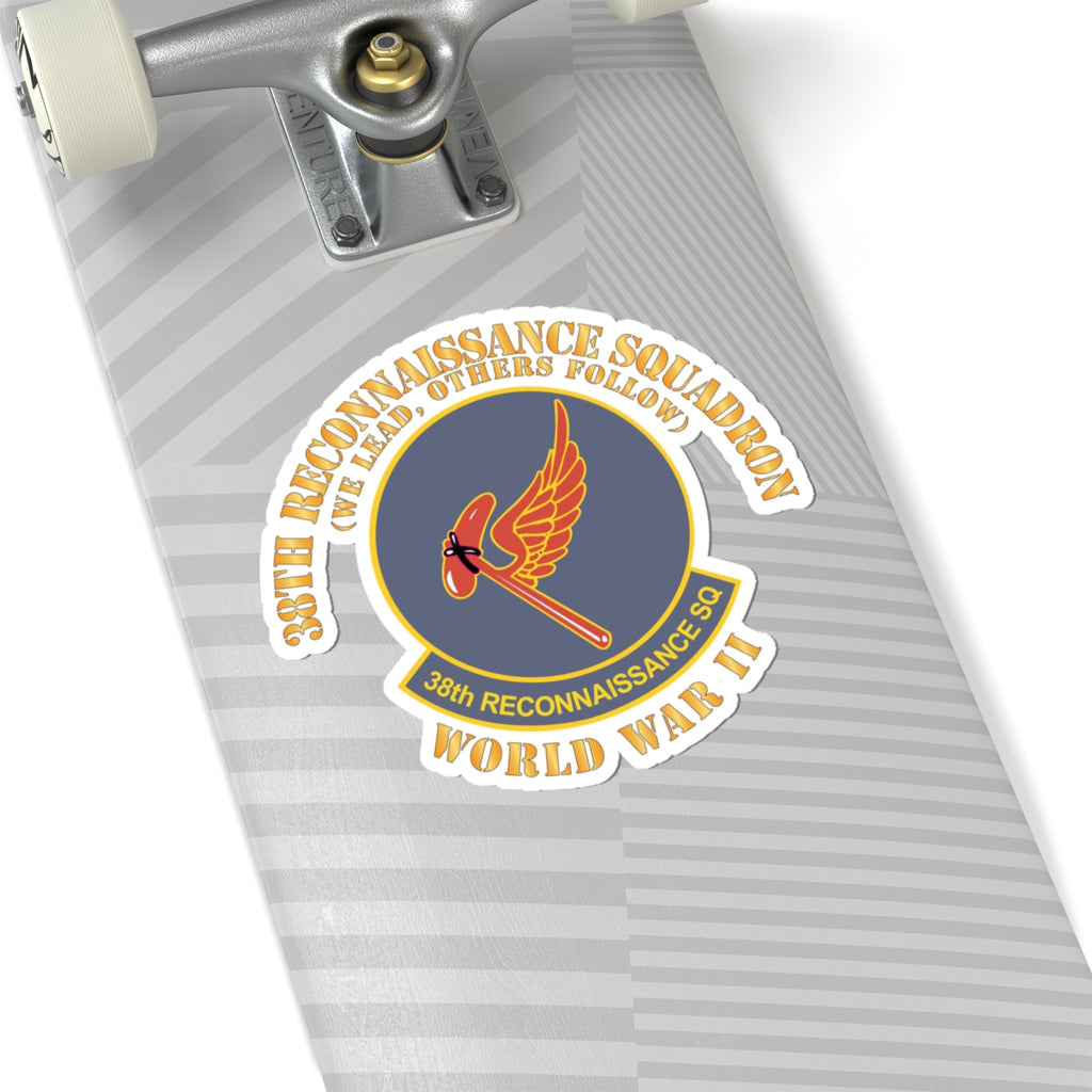 Kiss-Cut Stickers - AAC - 38th Reconnaissance Squadron - WWII X 300