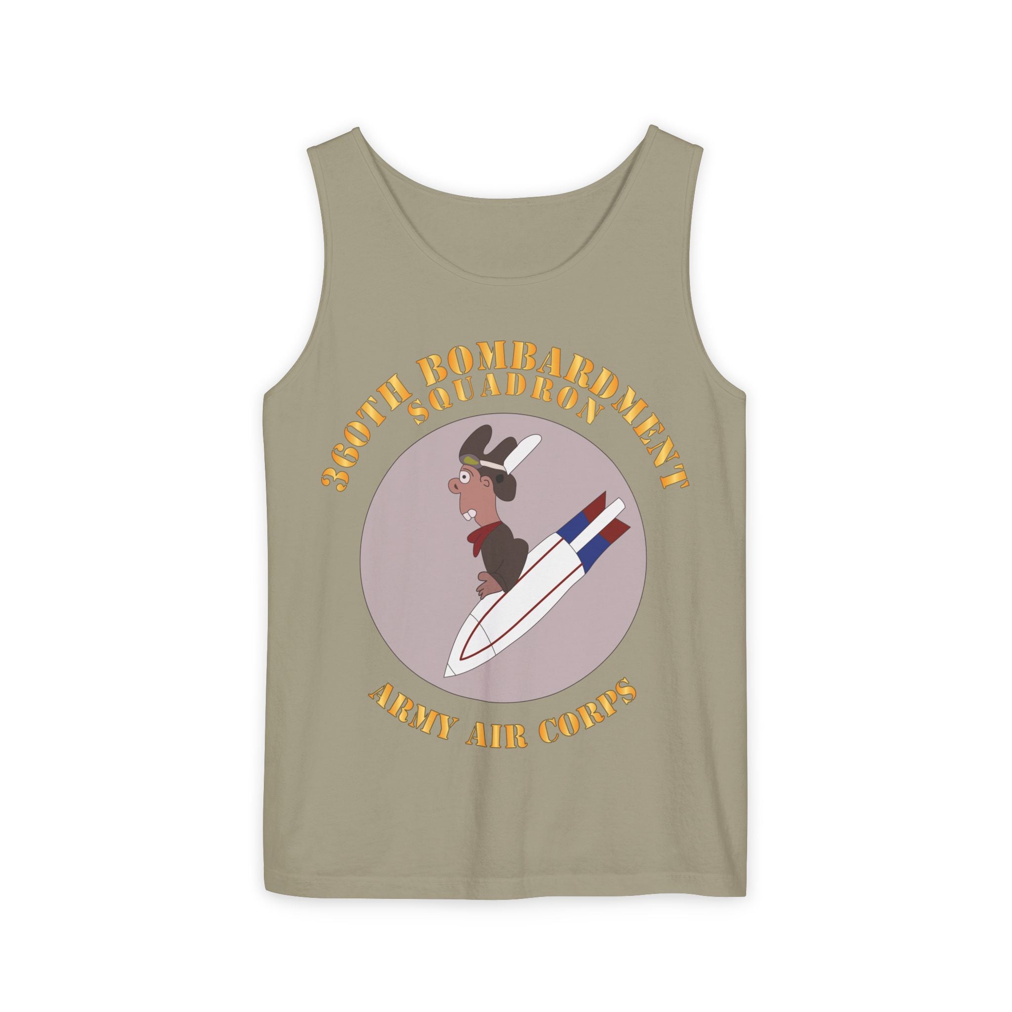 Unisex Garment-Dyed Tank Top - AAC - 360th Bombardment Squadron X 300