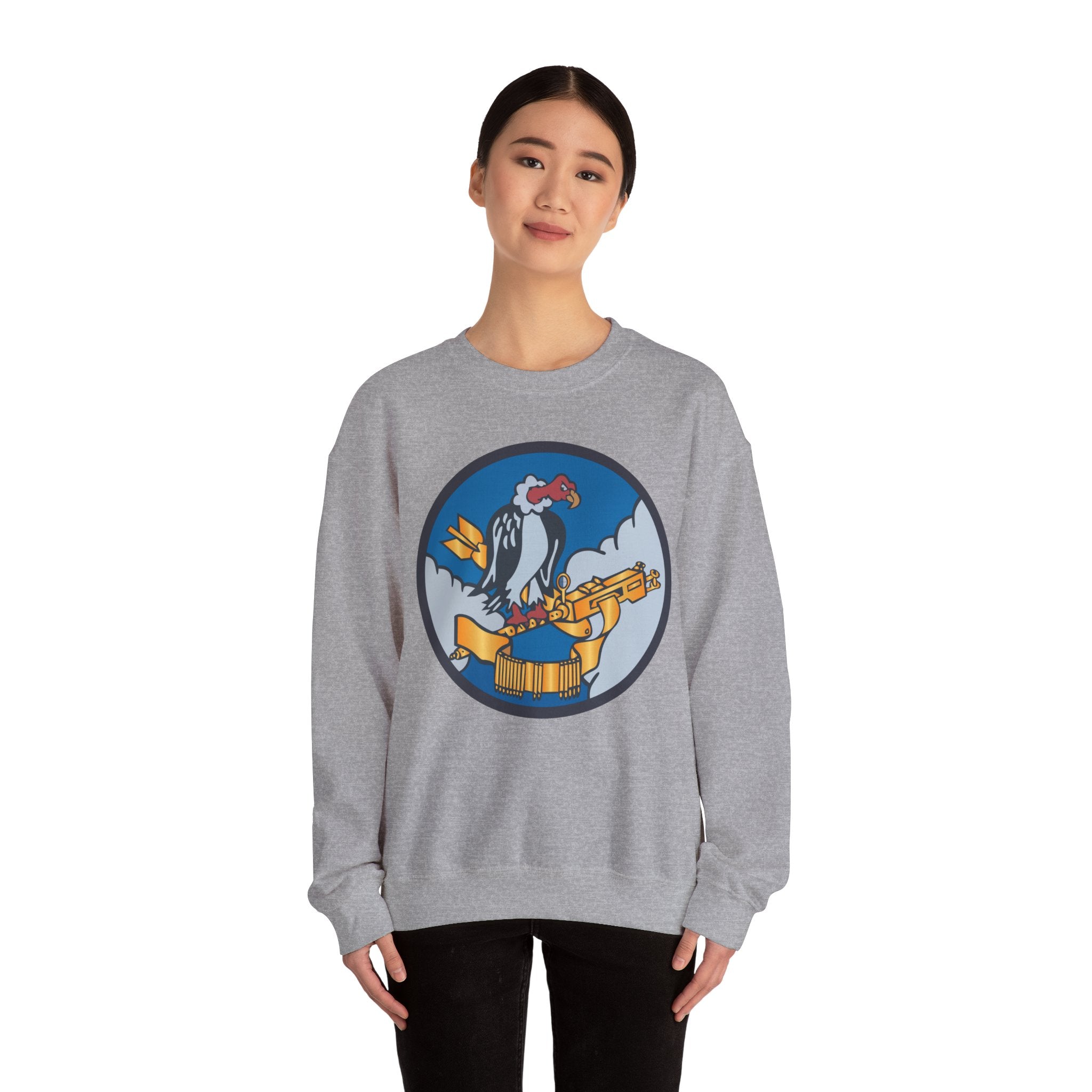Crewneck Sweatshirt - AAC - 824th Bomb Squadron, 484th Bomb Group - 15th AAF wo txt X 300