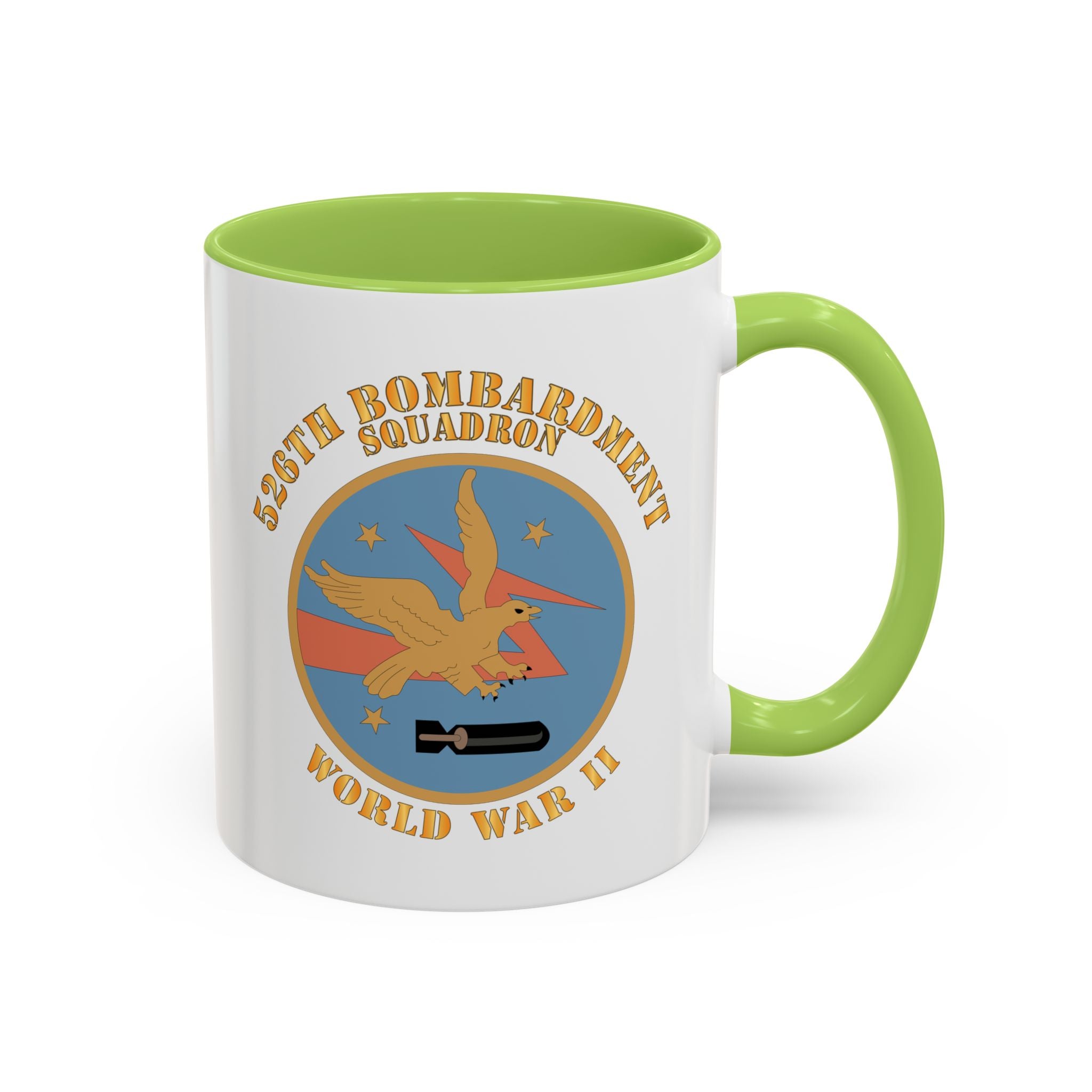 Accent Coffee Mug - AAC - 526th Bombardment Squadron - WWII X 300