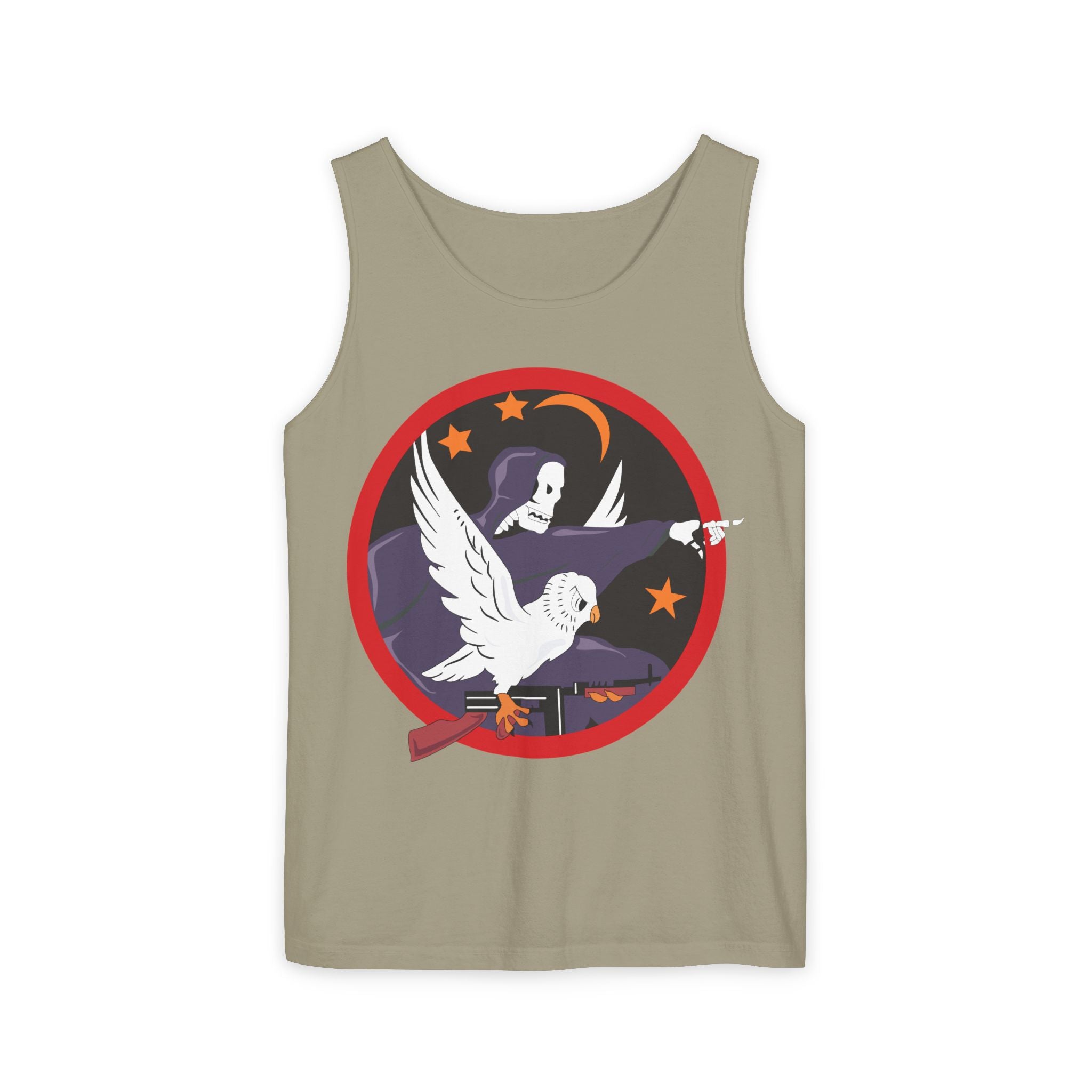 Unisex Garment-Dyed Tank Top - AAC - 416th Night Fighter Squadron wo txt X 300
