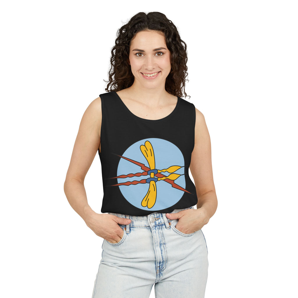 Unisex Garment-Dyed Tank Top - AAC - 332nd Bomb Squadron WWII wo txt X 300