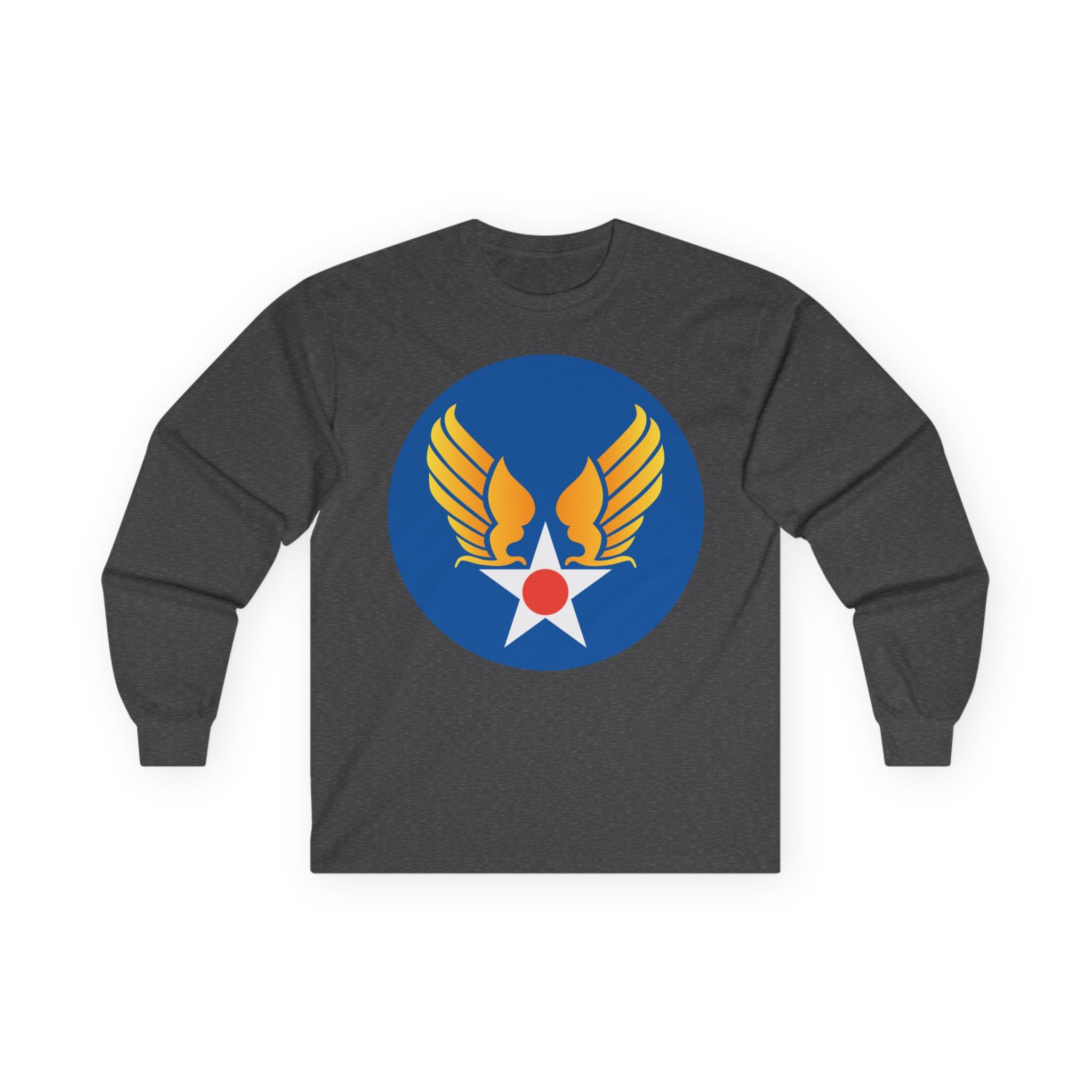 Unisex Long Sleeve Tee - SSI - AAC - 1st Army Air Force wo Txt X 300