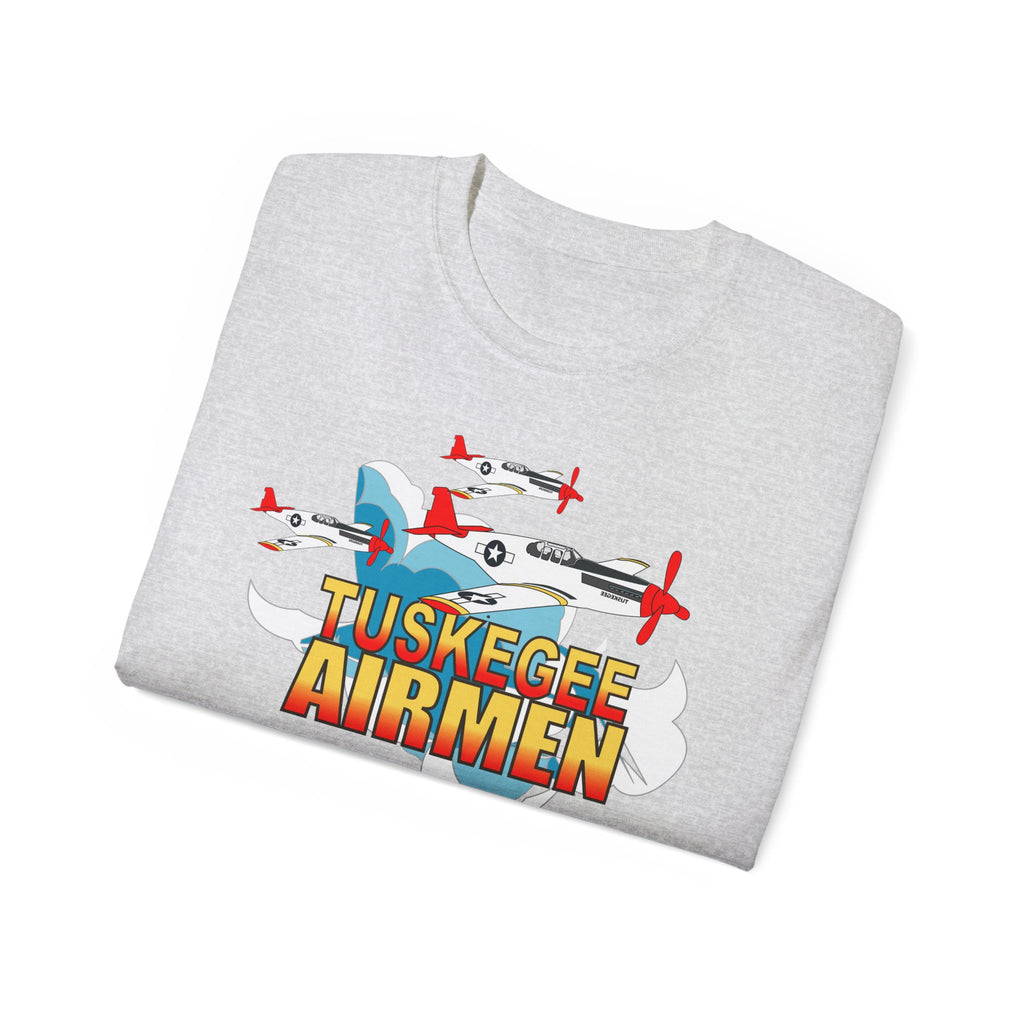 Unisex Ultra Cotton Tee - Army Air Corp - Tuskegee Airmen - Redtails - 3AC - X 300