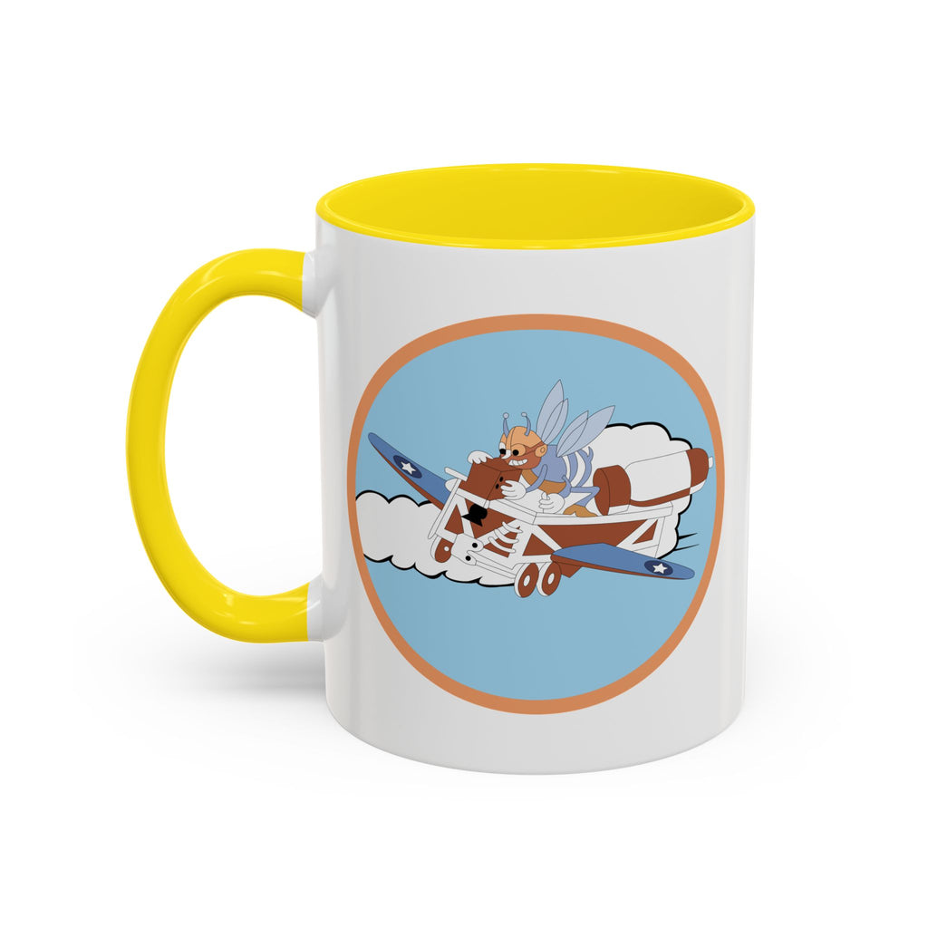 Accent Coffee Mug - AAC - 782nd Bomb Squadron, 465th Bomb Group - 15th AF wo Txt X 300