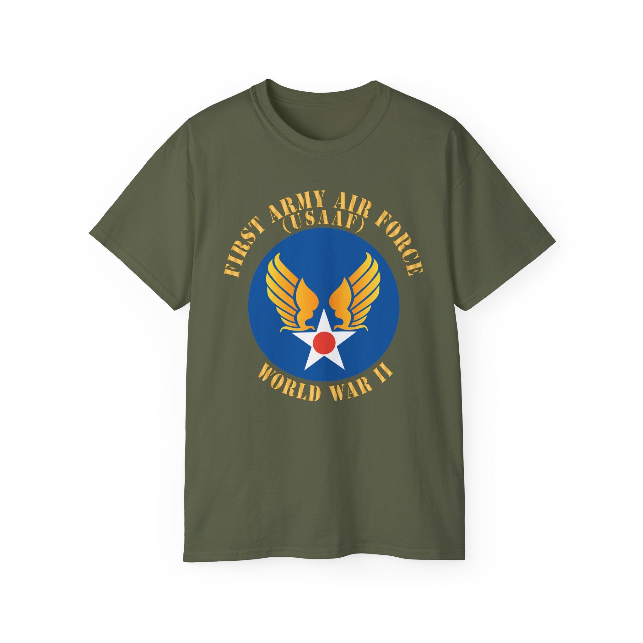 Unisex Ultra Cotton Tee - SSI - AAC - 1st Army Air Force - WWII - USAAF x 300