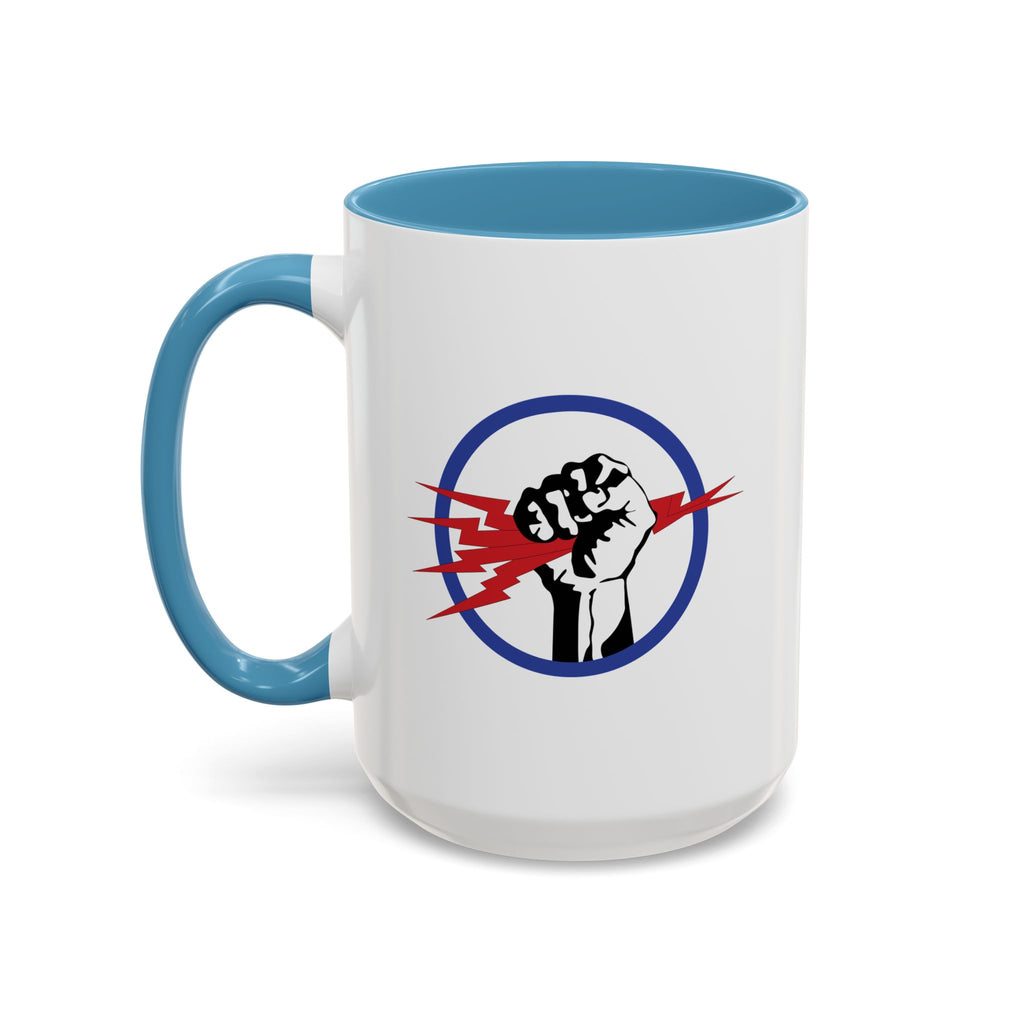 Accent Coffee Mug - AAC - 827th Bomb Squadron, 484th Bomb Group - 15th AAF wo Txt X 300