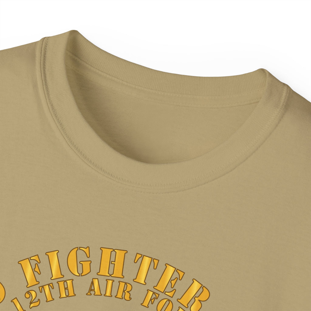 Unisex Ultra Cotton Tee - Army - AAC - 332nd Fighter Group - 12th AF - Red Tails