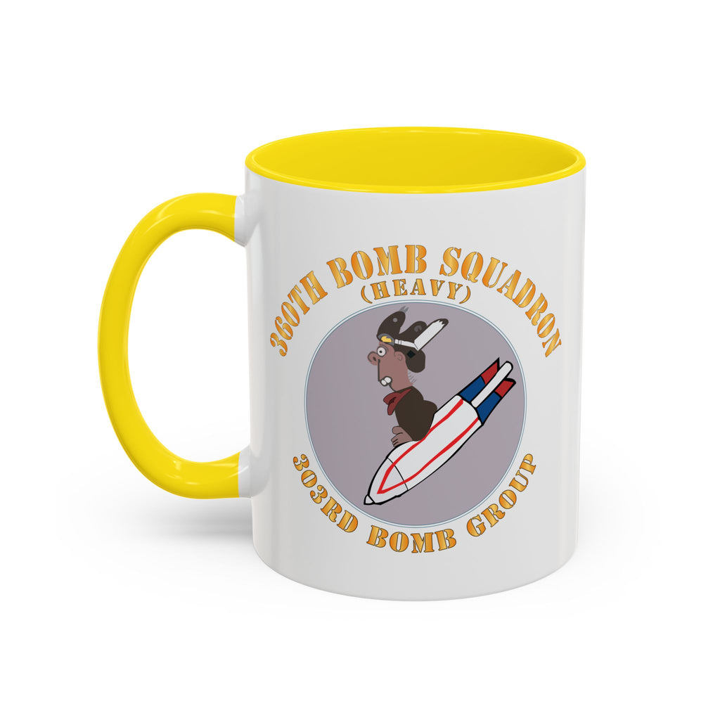 Accent Coffee Mug - AAC - 360th Bomb Squadron - 303rd BG - WWII X 300