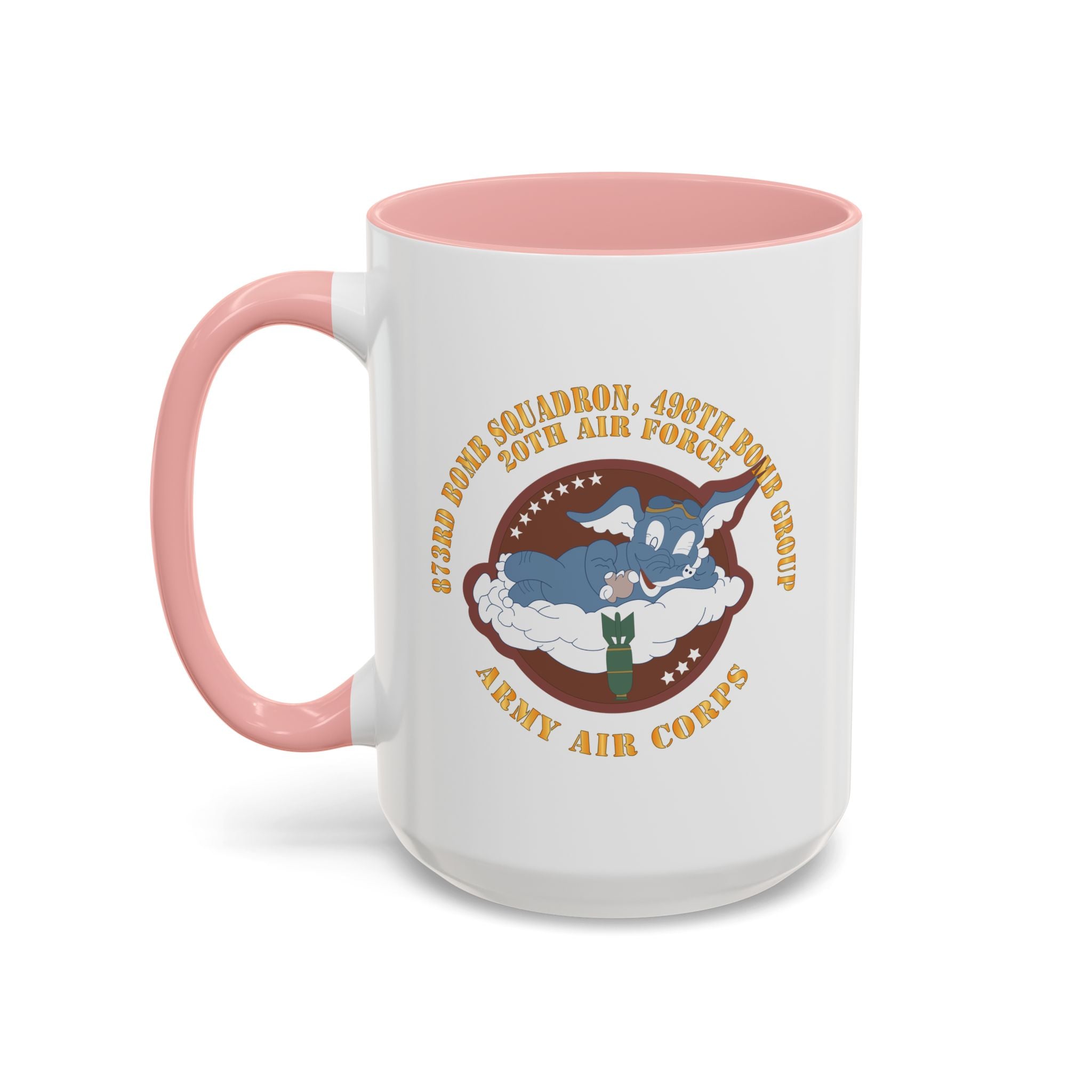 Accent Coffee Mug - AAC - 873rd Bomb Squadron, 498th Bomb Group - 20th AAF X 300