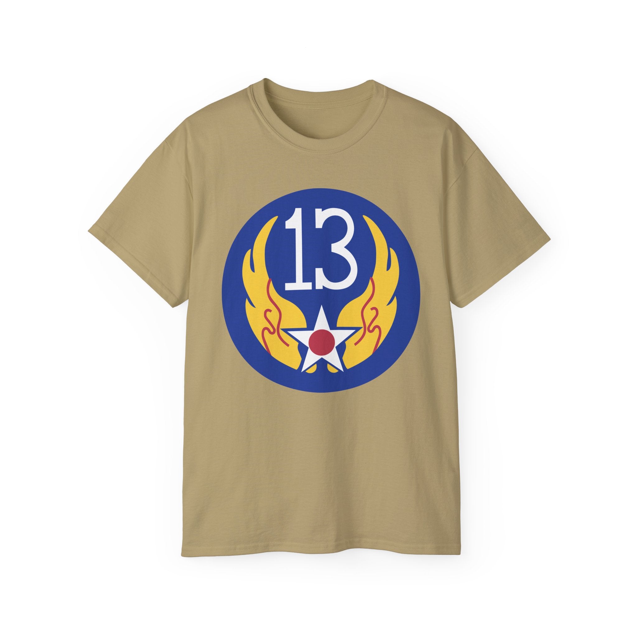Unisex Ultra Cotton Tee - AAC - SSI - 13th Air Force wo Txt X 300