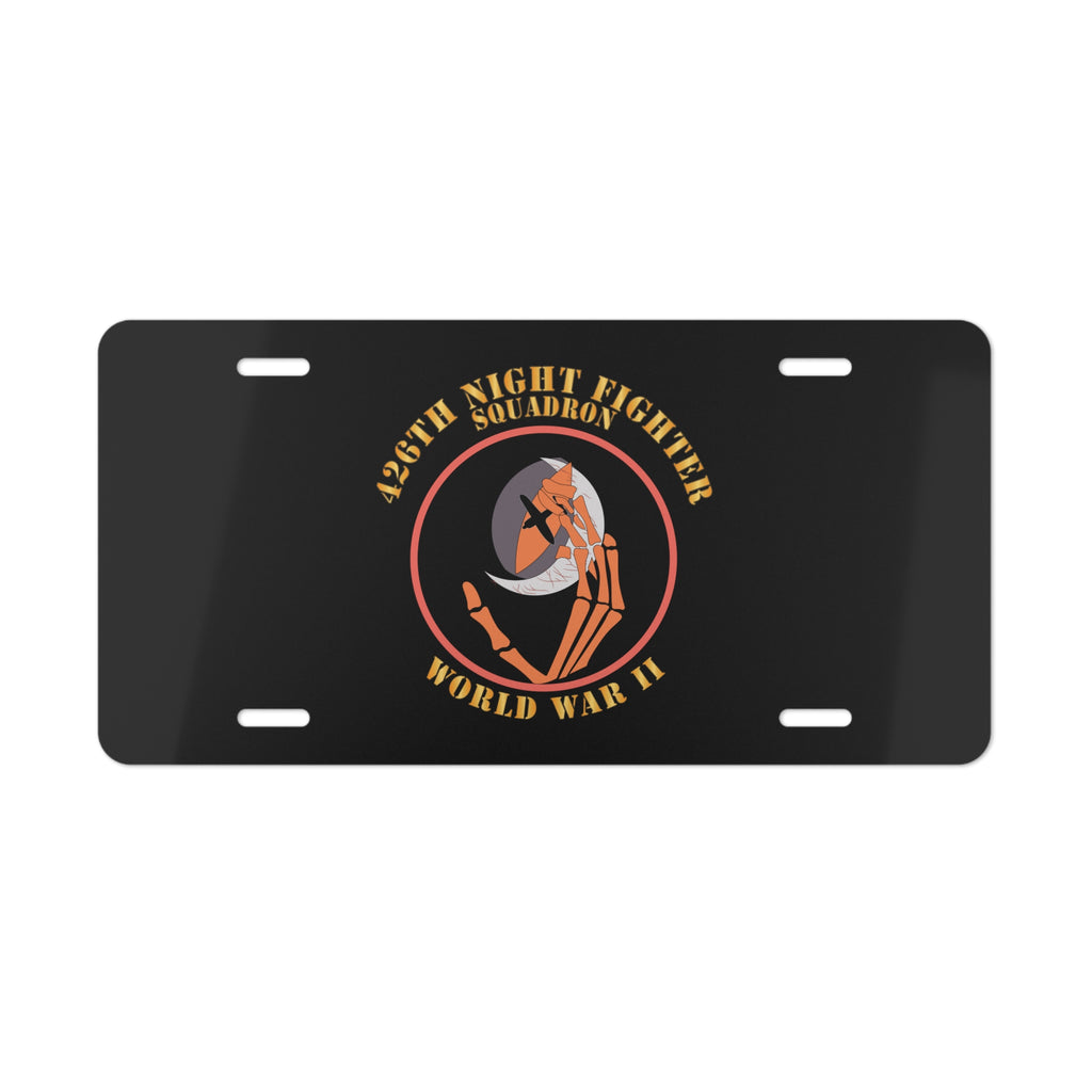 License Plate - AAC - 426th Night Fighter Squadron - WWII X 300