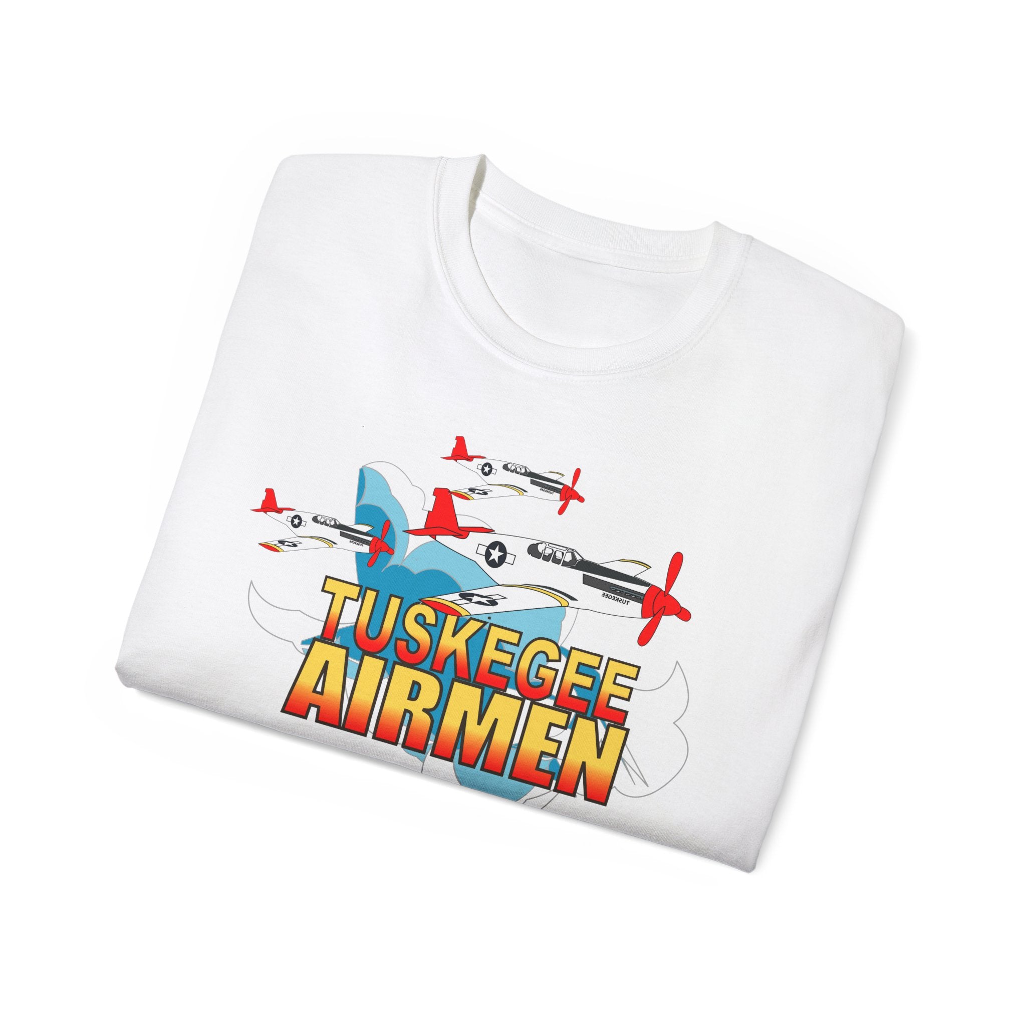 Unisex Ultra Cotton Tee - Army Air Corp - Tuskegee Airmen - Redtails - 3AC - X 300
