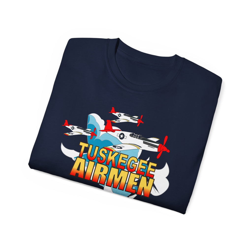 Unisex Ultra Cotton Tee - Army Air Corp - Tuskegee Airmen - Redtails - 3AC - X 300