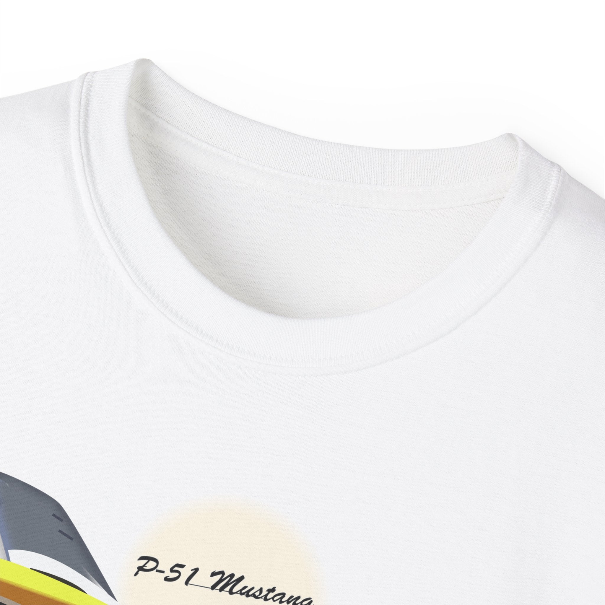 Unisex Ultra Cotton Tee - Army Air Corps P-51 Mustang wo AAC X 300