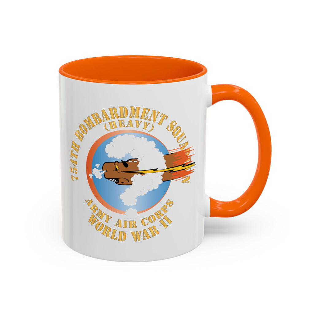 Accent Coffee Mug - AAC - 754th Bombardment Squadron - Army Air Corps - WWII X 300