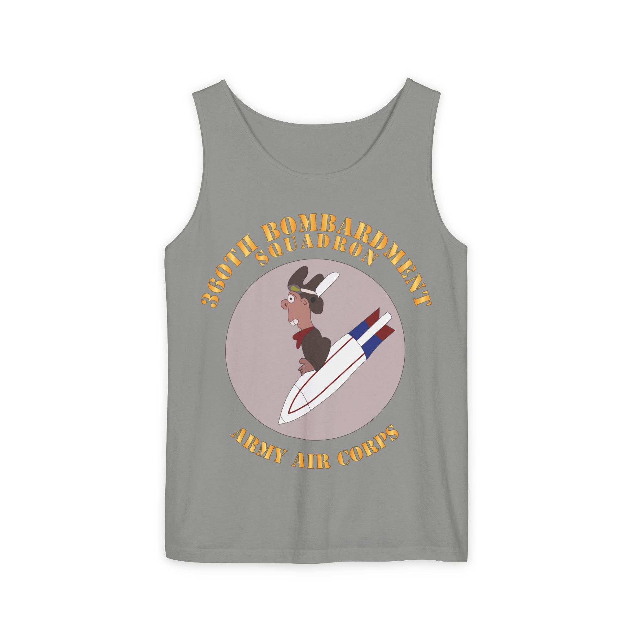 Unisex Garment-Dyed Tank Top - AAC - 360th Bombardment Squadron X 300