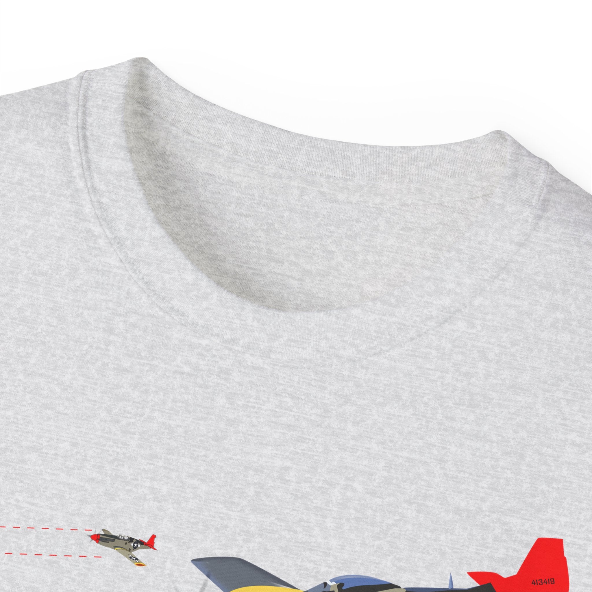 Unisex Ultra Cotton Tee - Army - AAC - 332nd Fighter Group - Red Tails - At War